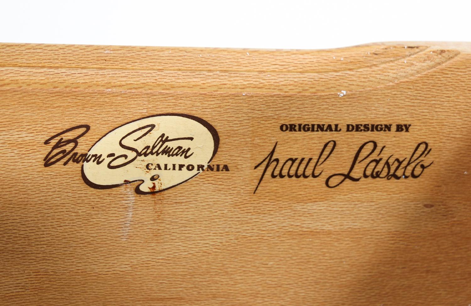Paul Laszlo Sculpted 8-Drawer Dresser for Brown Saltman 3