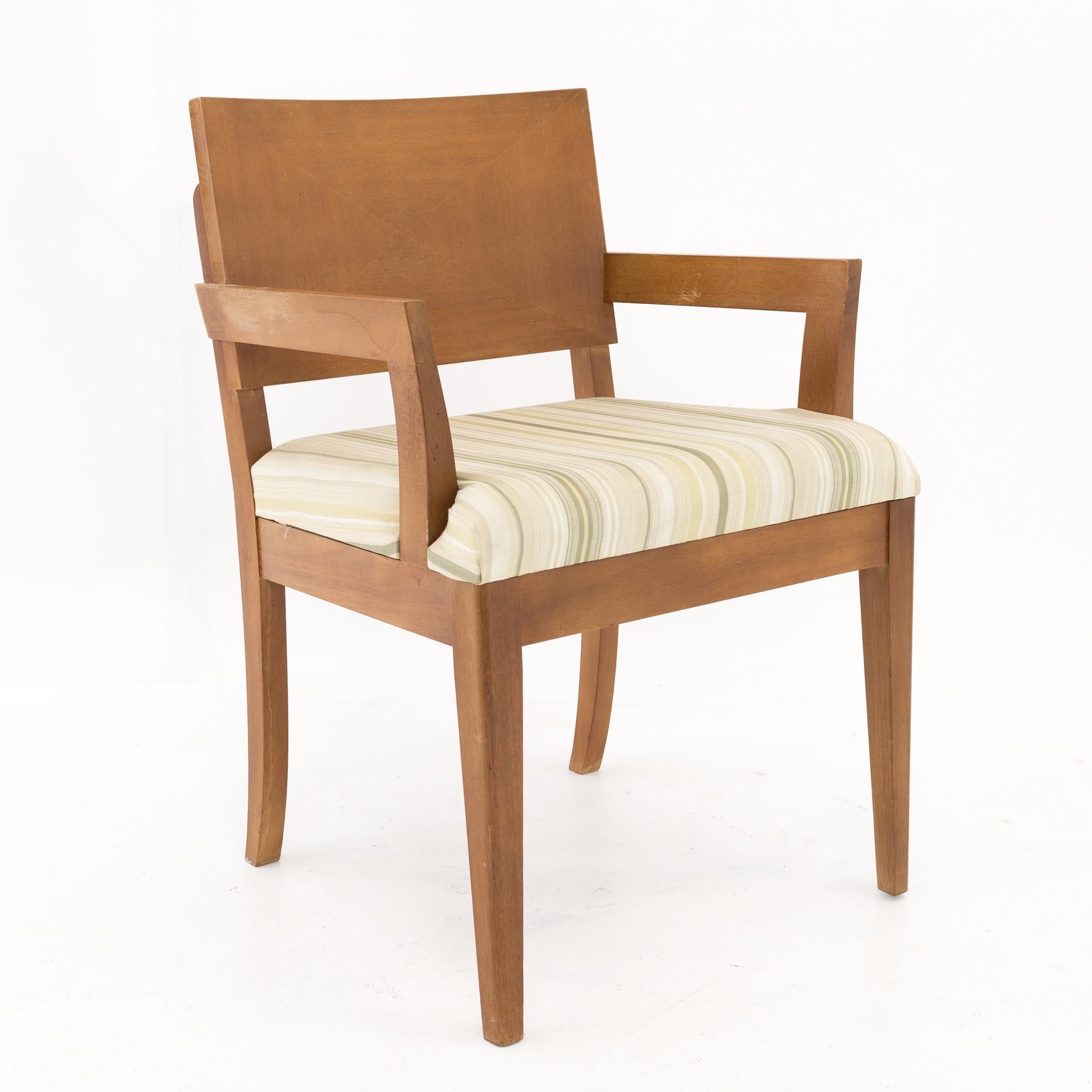 Paul Laszlo Style Stewartstown Furniture Mid Century Dining Chairs, Set of 5 3