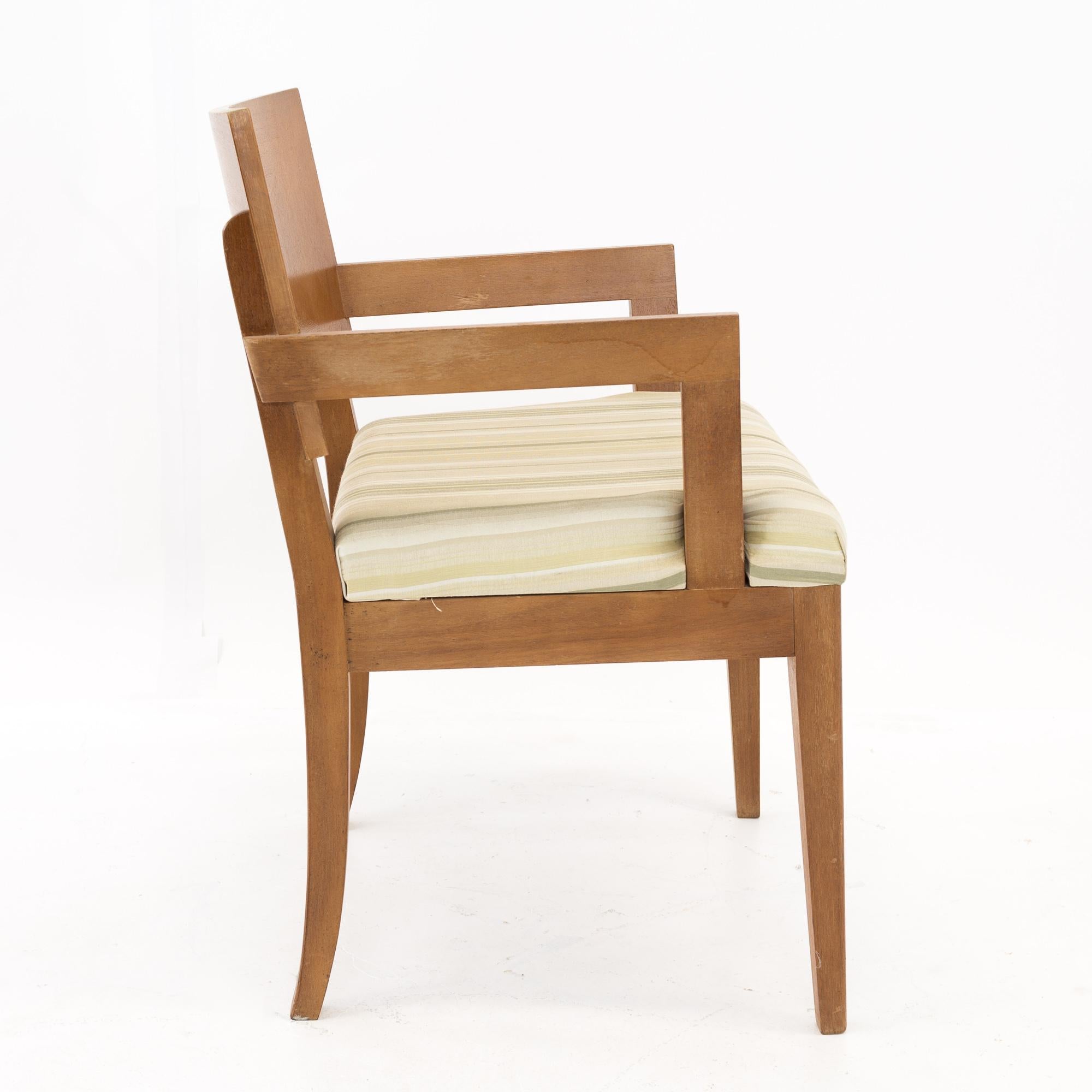 Paul Laszlo Style Stewartstown Furniture Mid Century Dining Chairs, Set of 5 6