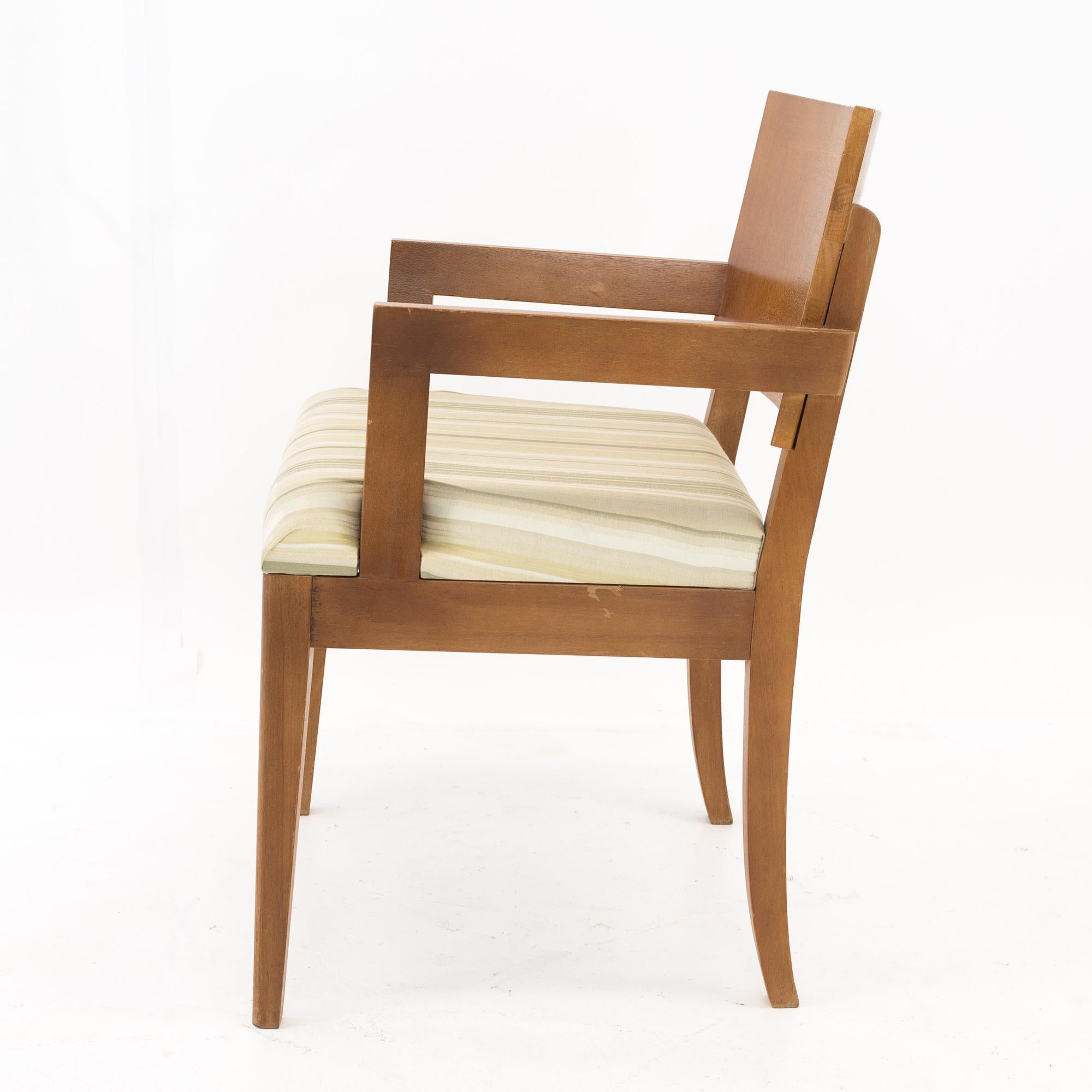Paul Laszlo Style Stewartstown Furniture Mid Century Dining Chairs, Set of 5 7