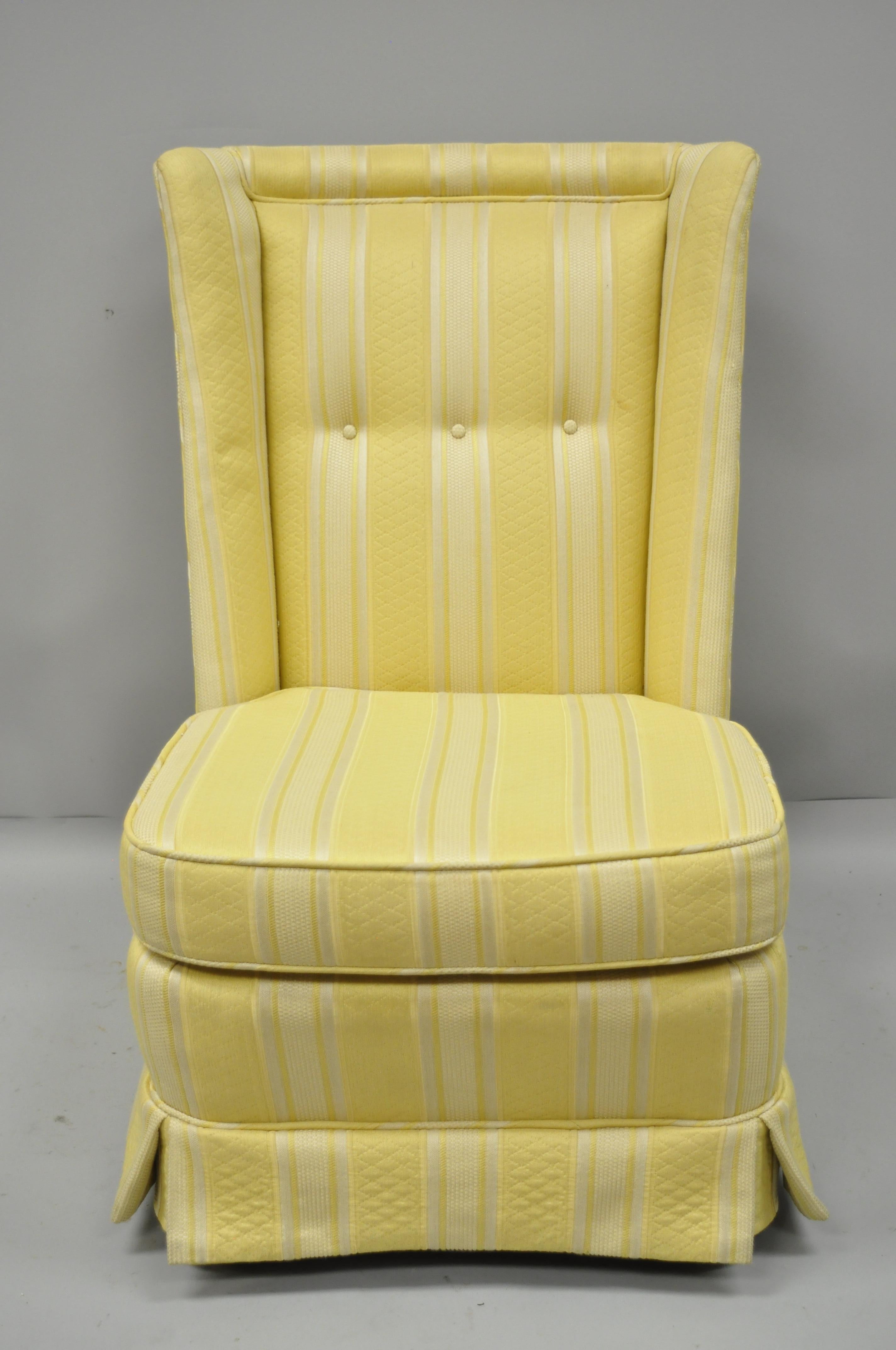 Mid-Century Modern Paul Laszlo Upholstered Slipper Lounge Chair Barrel Back For Sale