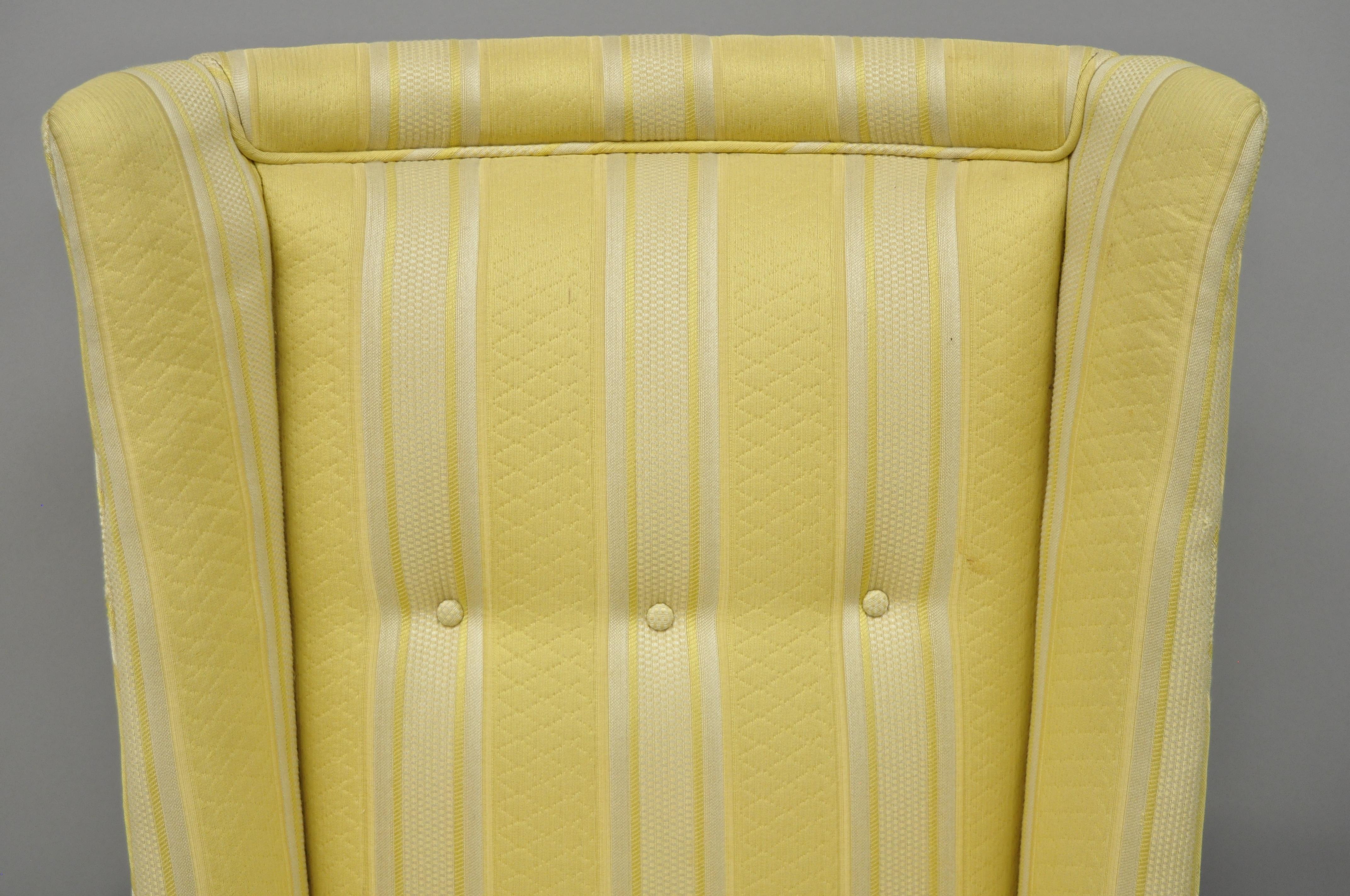 Paul Laszlo Upholstered Slipper Lounge Chair Barrel Back For Sale 1