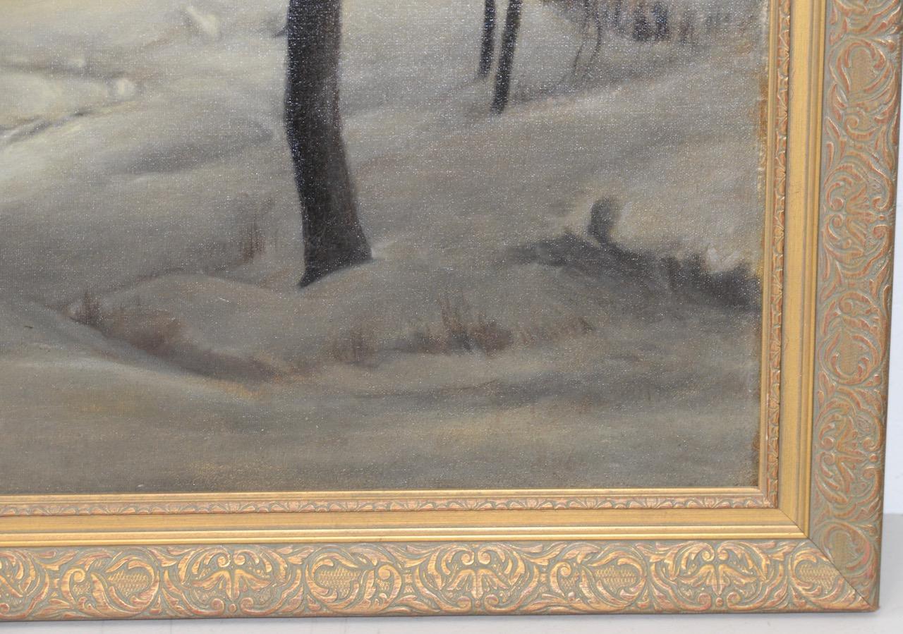 Paul Lauritz (Norvegia / California, 1889-1975) Paesaggio invernale, circa anni '50

Raffinato dipinto a olio originale dell'artista californiano Paul Lauritz.

Dimensioni della tela 40