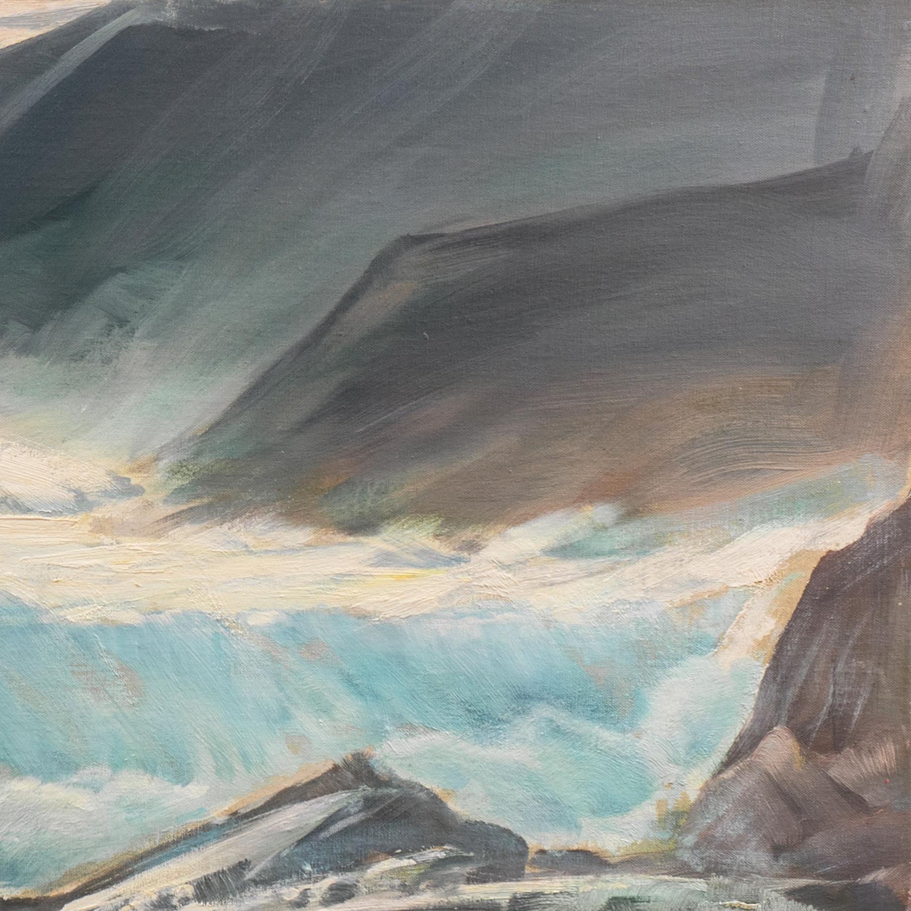 „Spring Rapids“, Cascades, California Art Club, AGA, Vose Galleries, Who Was Who Was Who im Angebot 1