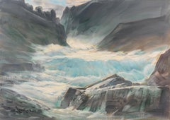« Spring Rapids », Cascades, California Art Club, AGA, Vose Galleries, Who Was Who
