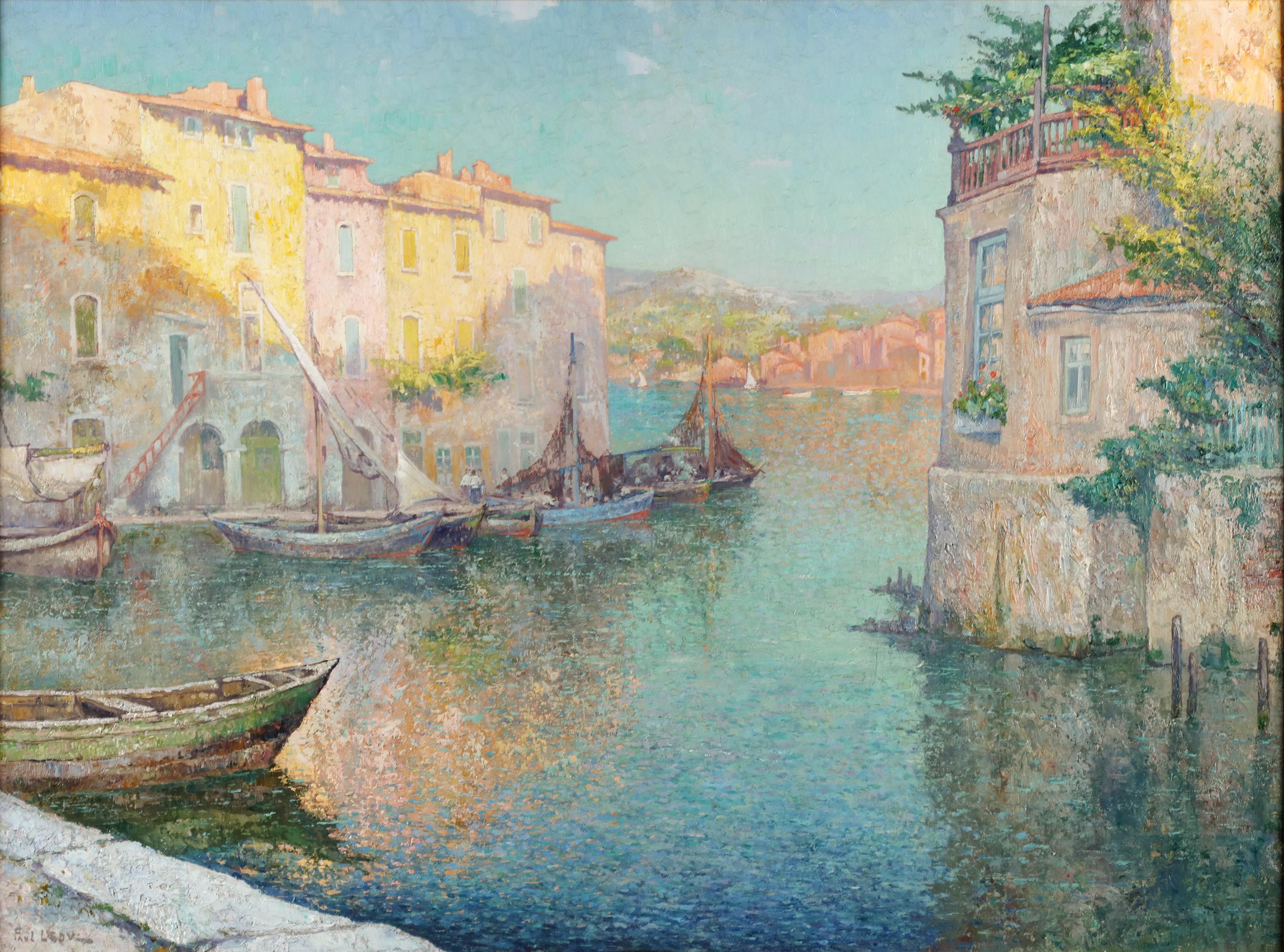 Le Miroir aux Oiseaux in Martigues - Paul Leduc (1876 - 1943) 