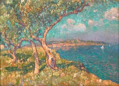 Vue panoramique de Saint-Tropez von Paul Leduc