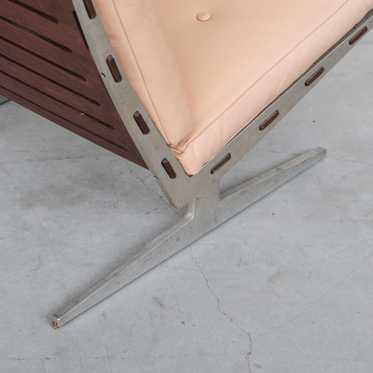 Paul Leidersdorff 'Caravelle' Danish Mid-Century Easy Lounge Chair For Sale 4