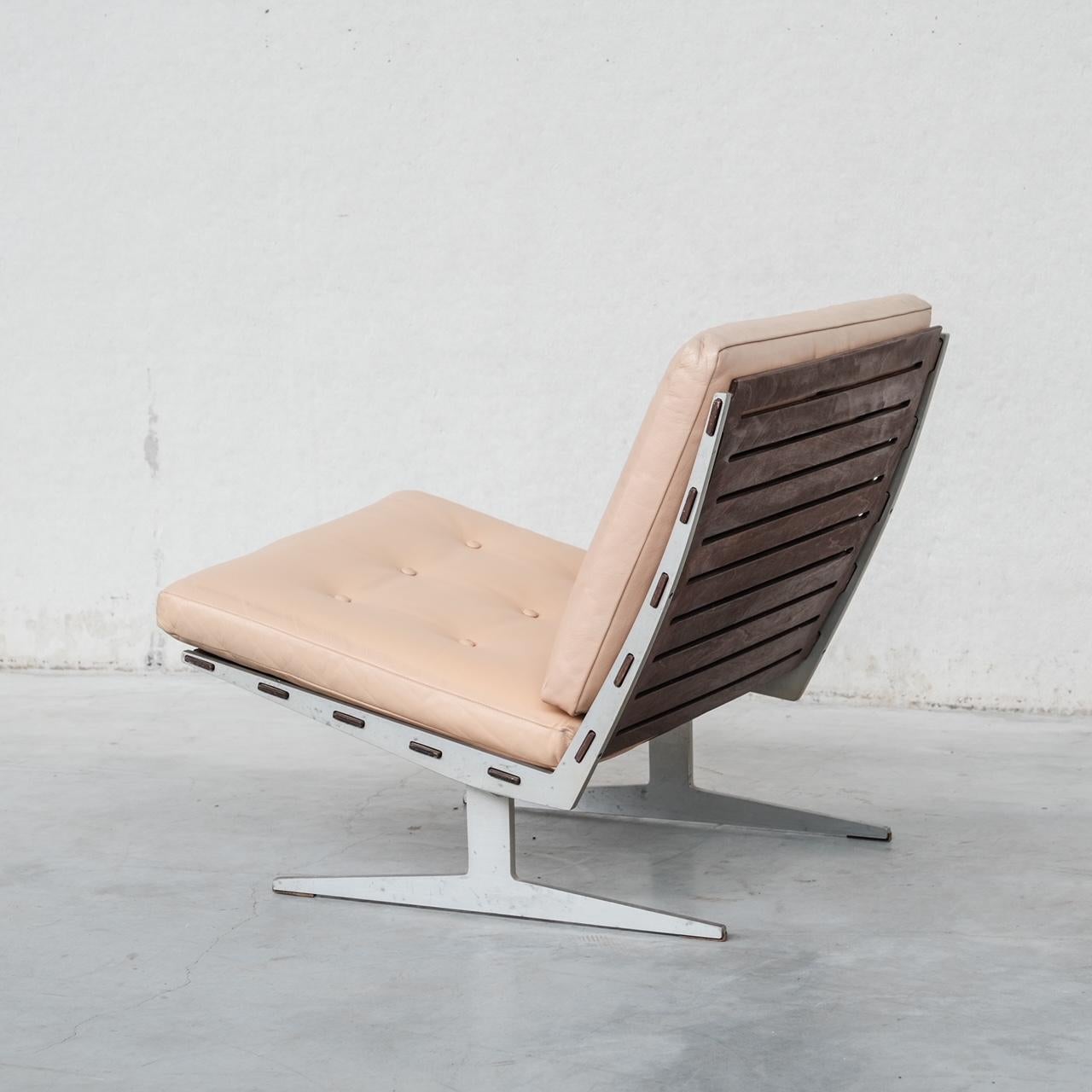 Paul Leidersdorff 'Caravelle' Danish Mid-Century Easy Lounge Chair For Sale 6