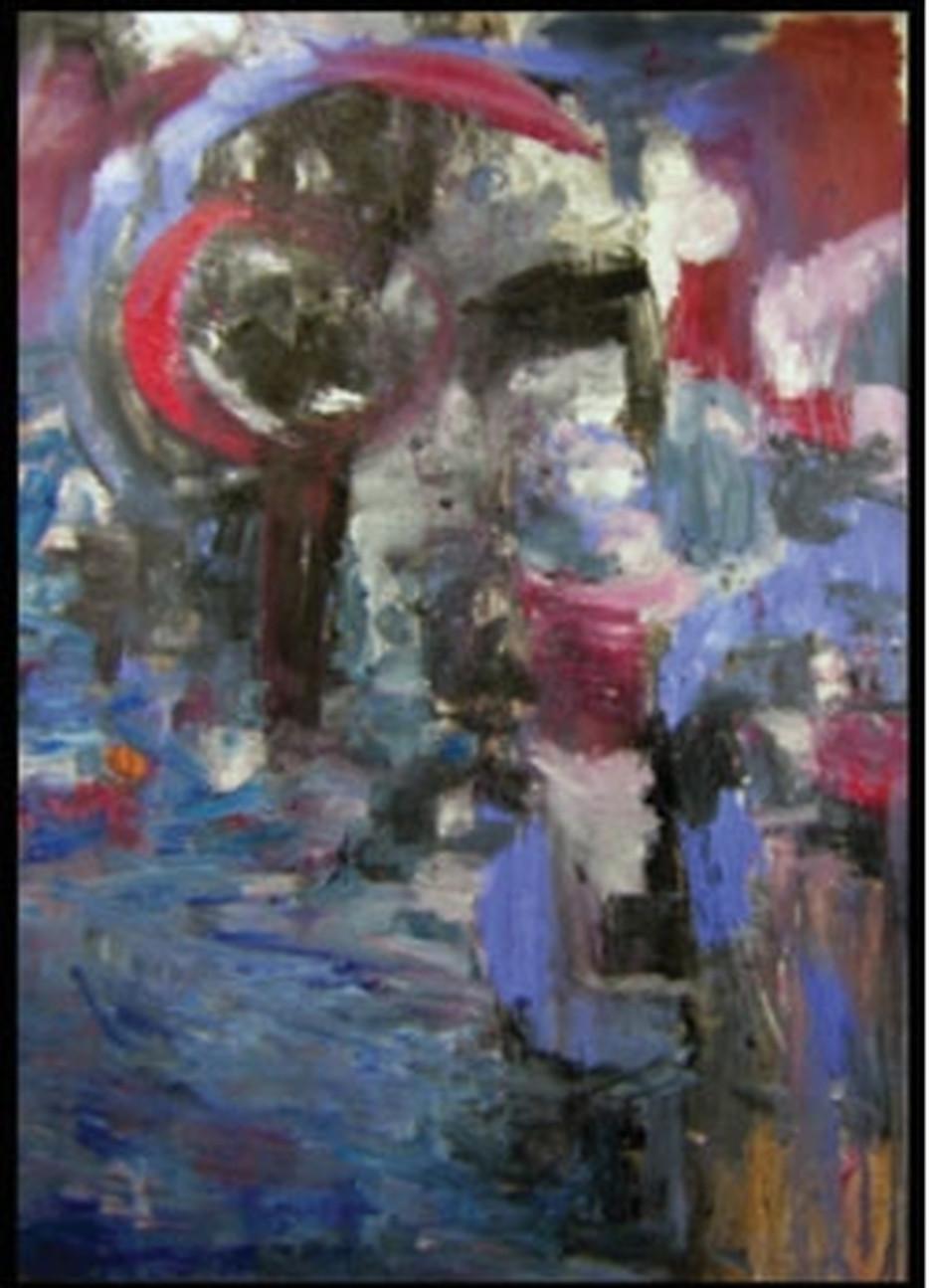 Paul LIGHT Abstract Painting - Nova