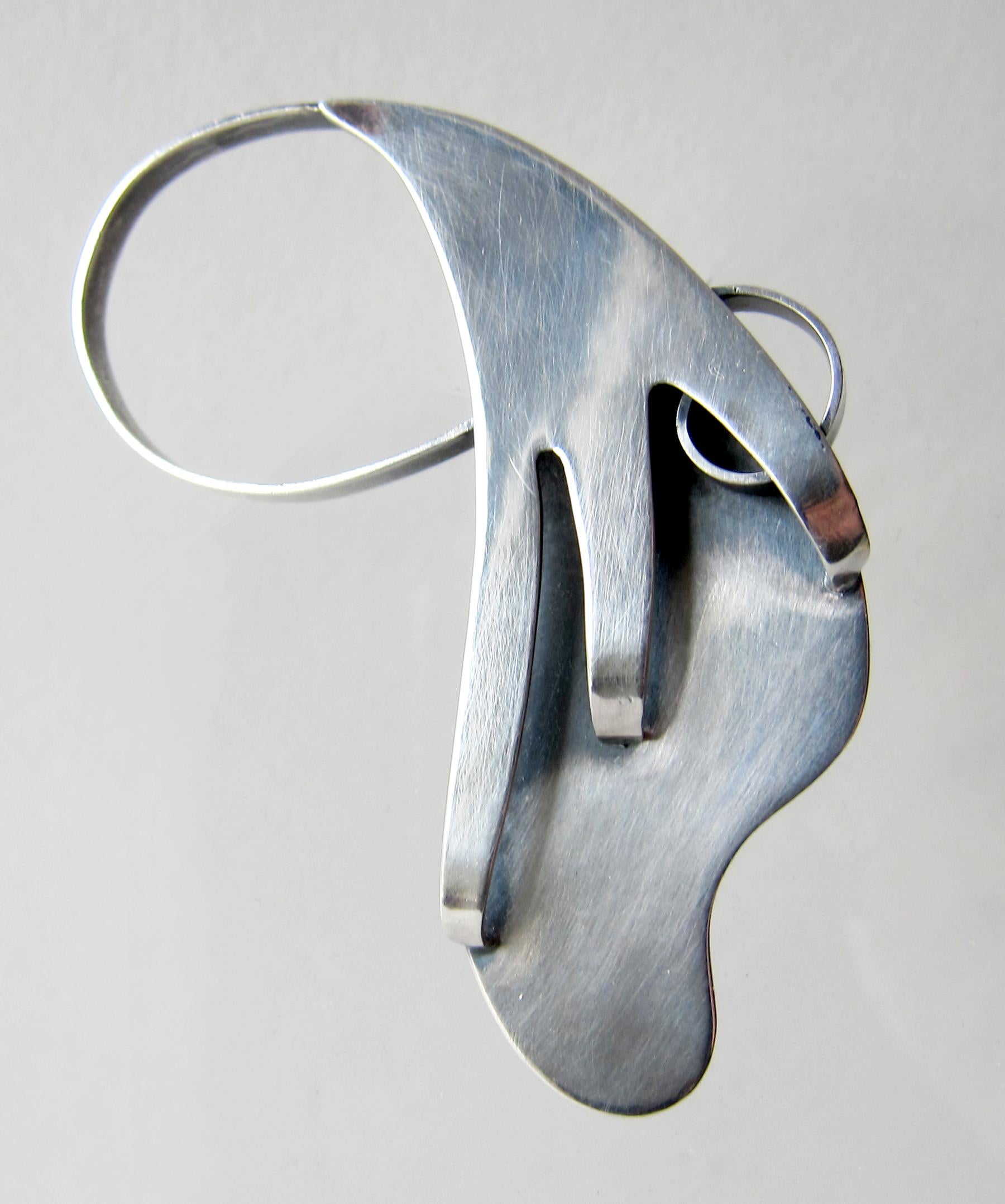 modernist brooch