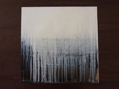 American Abstract Contemporary Art by Paul Lorenz - Absence with Black & Horizon