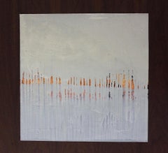 American Abstract Contemporary Art by Paul Lorenz - Absence with Earth and Green