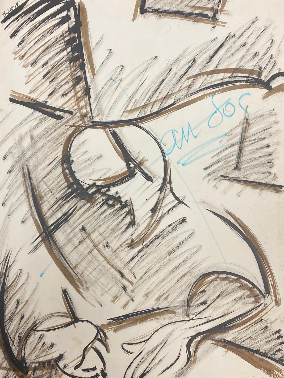 di Paul-Louis Bolot (francese, 1918-2003)

pittura originale a guazzo su carta spessa/cartoncino
non incorniciato
condizioni: ottime e solide; i bordi presentano alcuni arricciamenti e graffi/strappi ai bordi che dovrebbero essere coperti una volta