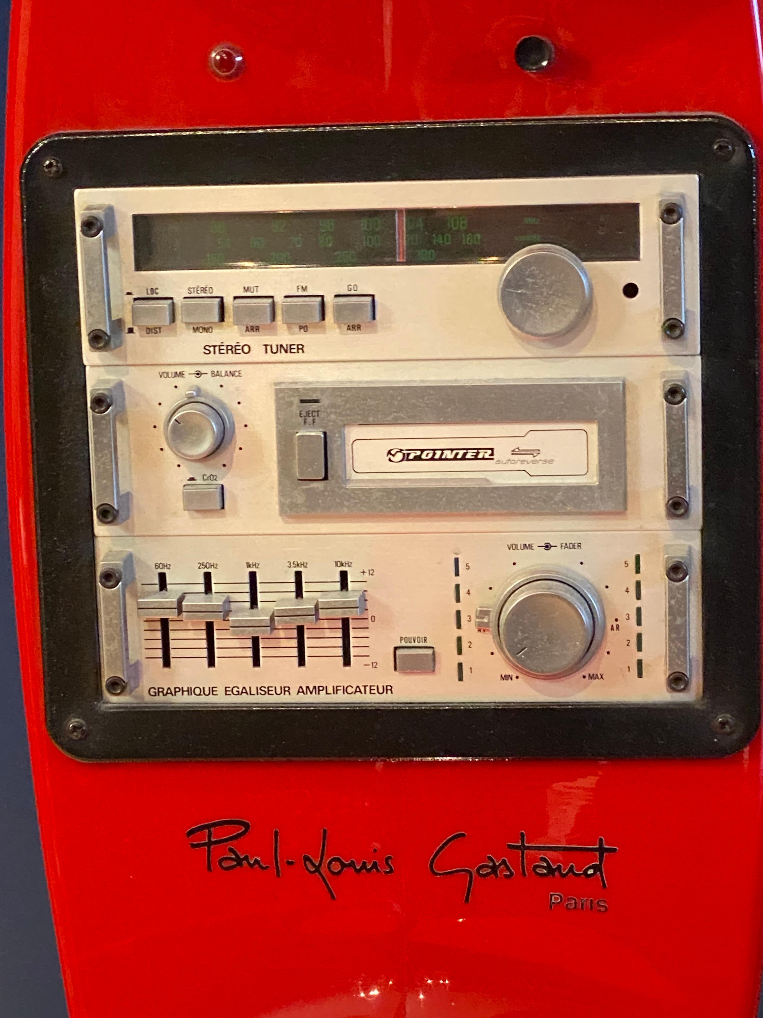 French Paul Louis Gastaud, Telephone Radio/ K7
