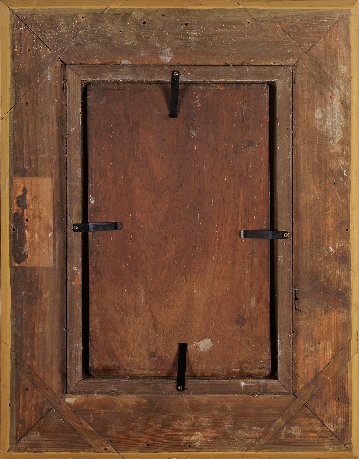 Paul-Louis MARTIN des AMOIGNES
(Saint Benin d'Azy 1850 - Nevers 1925)
Die Bohemiens
Öl auf Platte
H. 37 cm; B. 23 cm
Monogrammiert unten links 