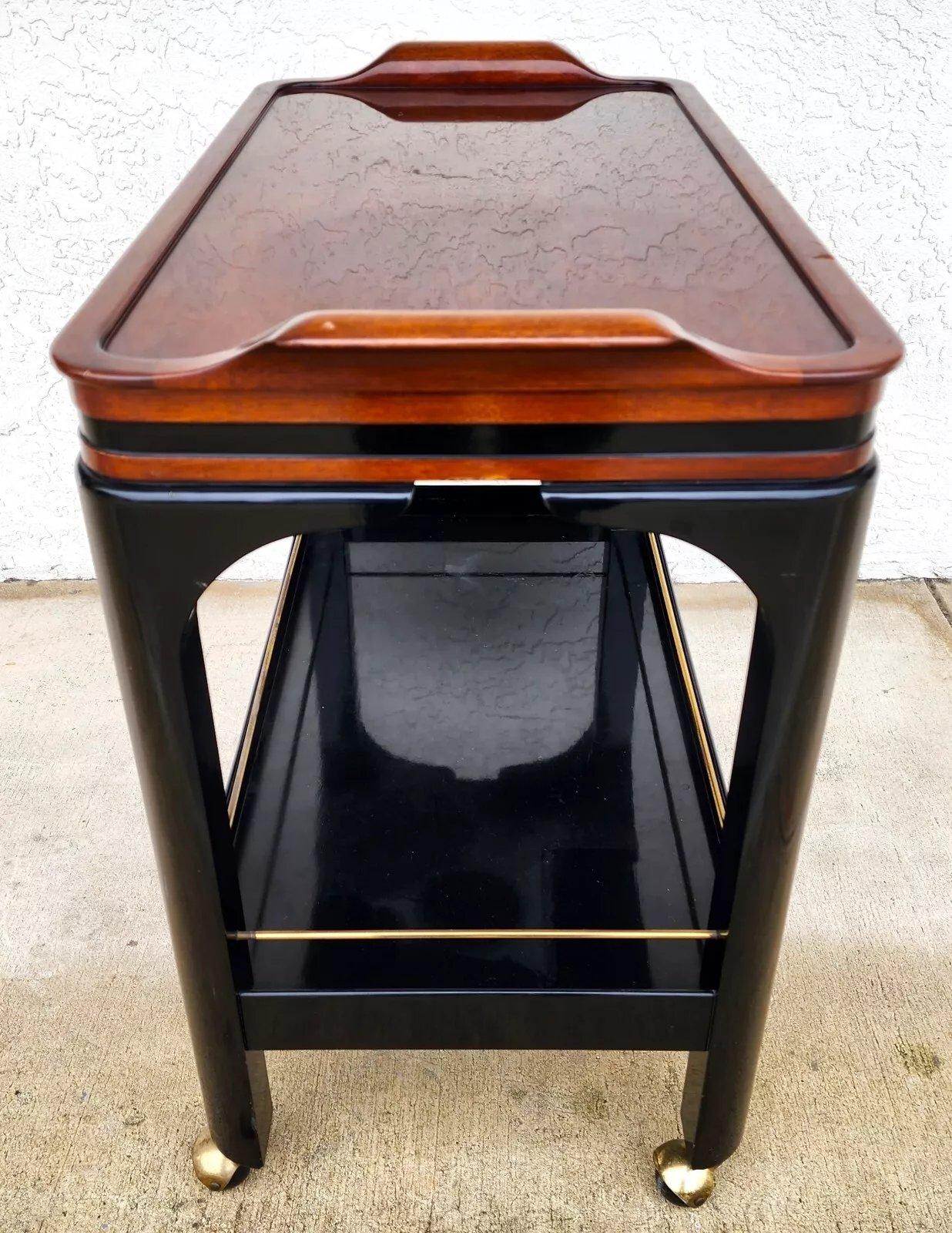 Mid-Century Modern Chariot de service Paul M Jones Rolling des années 1960 en vente
