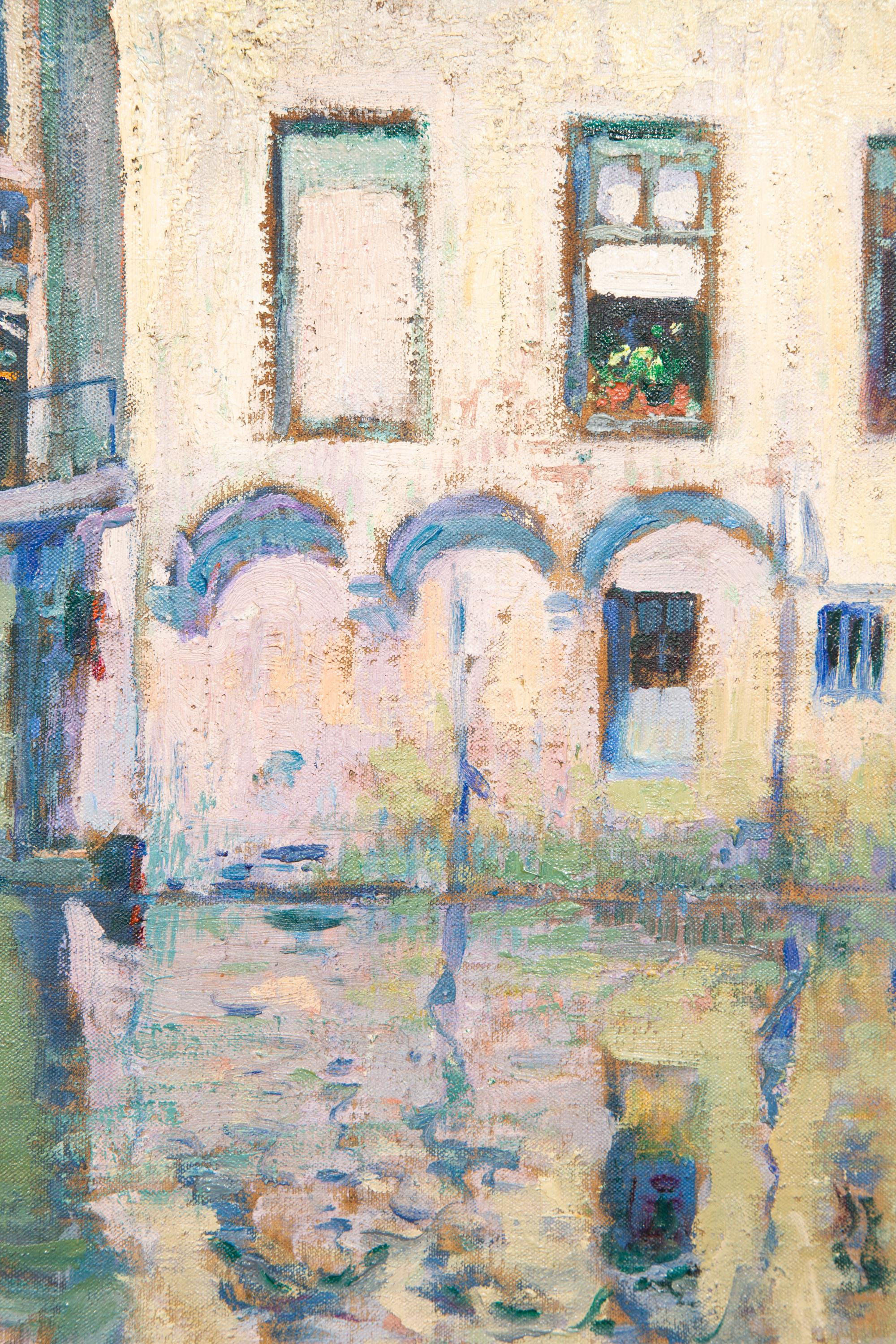 'A View of Ghent' by Paul Madeline (1863 – Paris – 1920), French Painter For Sale 10