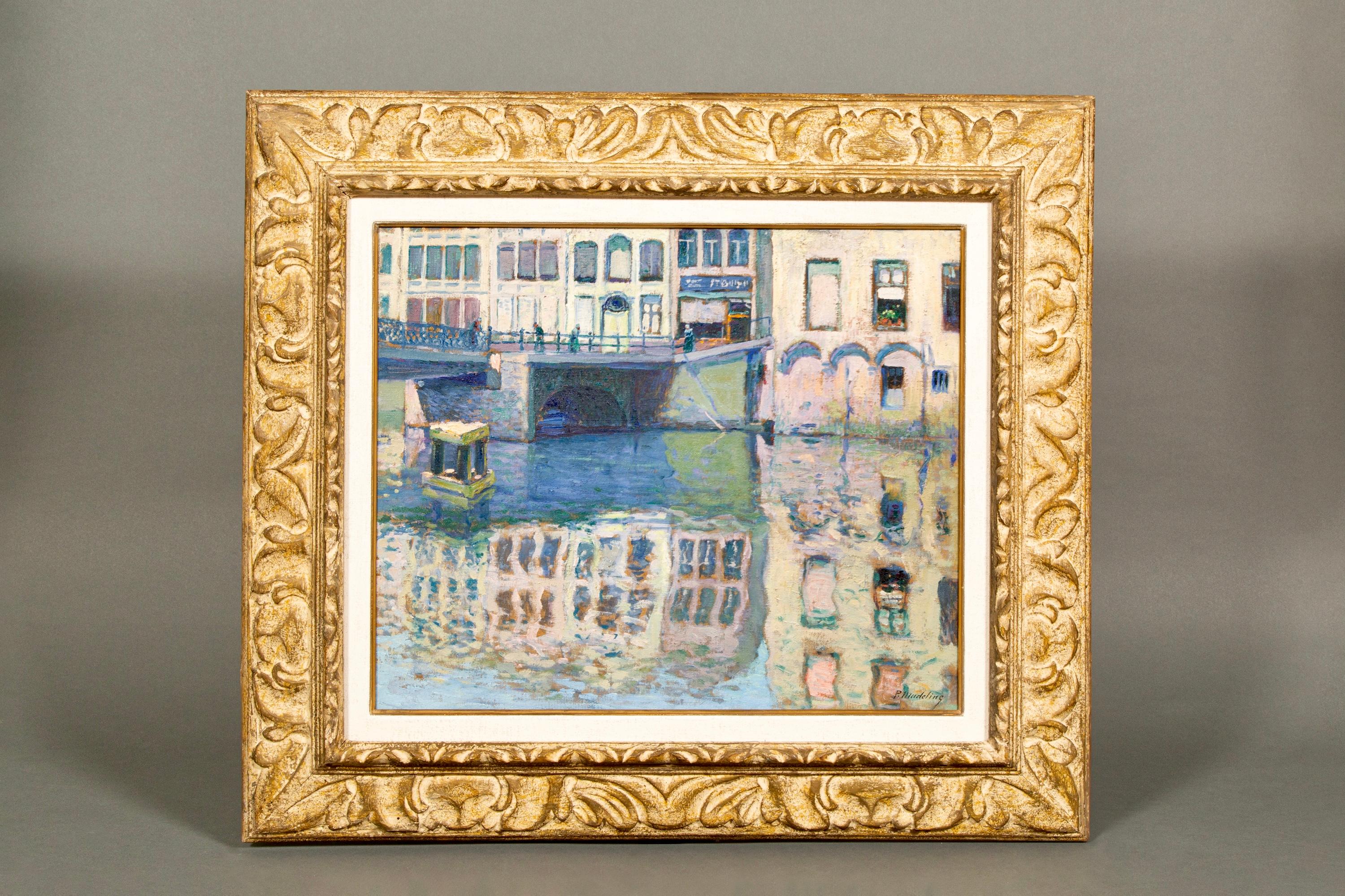 'A View of Ghent' by Paul Madeline (1863 – Paris – 1920), French Painter For Sale 3