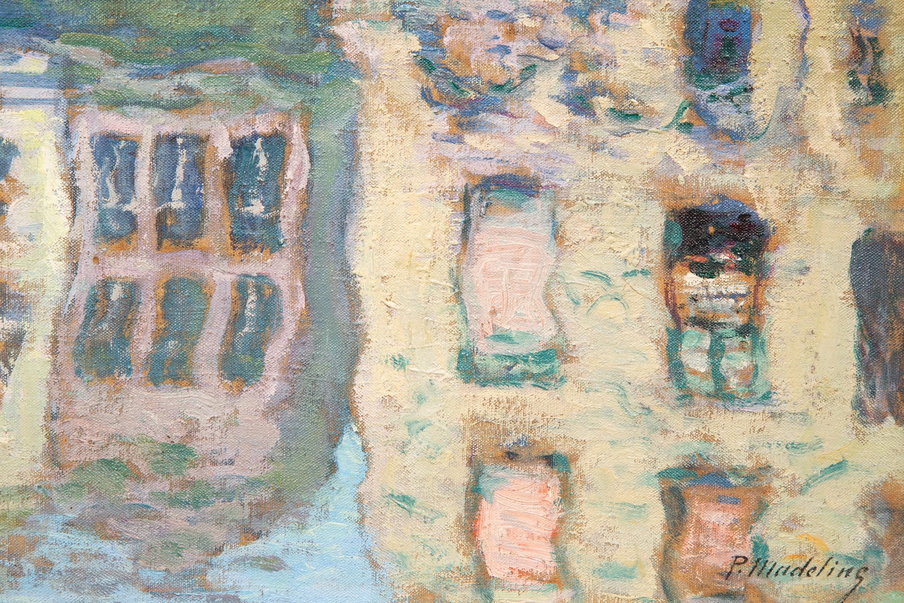 'A View of Ghent' by Paul Madeline (1863 – Paris – 1920), French Painter For Sale 8