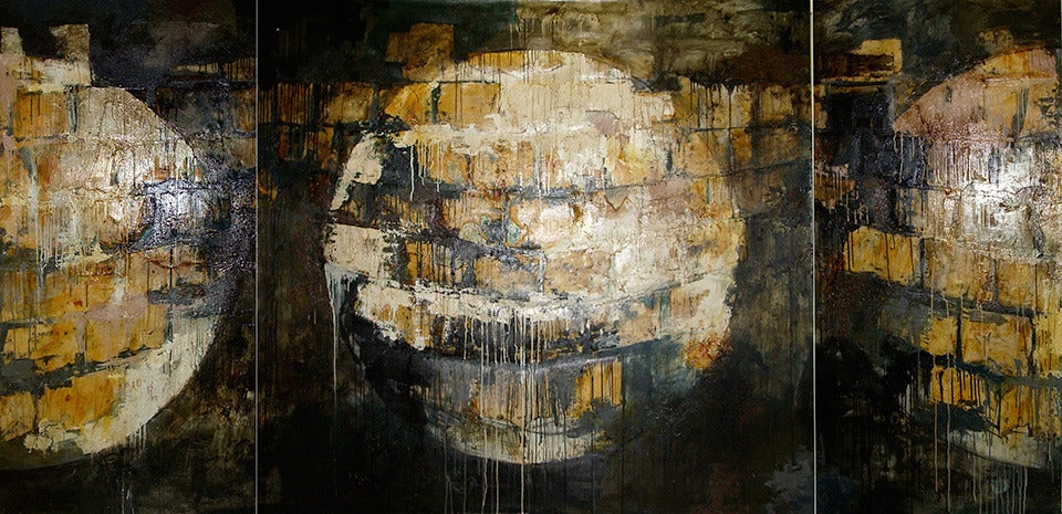 Paul Manes - Golgatha, Painting 1988