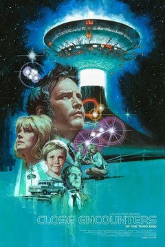 Paul Mann - Close Encounter of the Third Kind - Contemporary Cinema Movie Poster