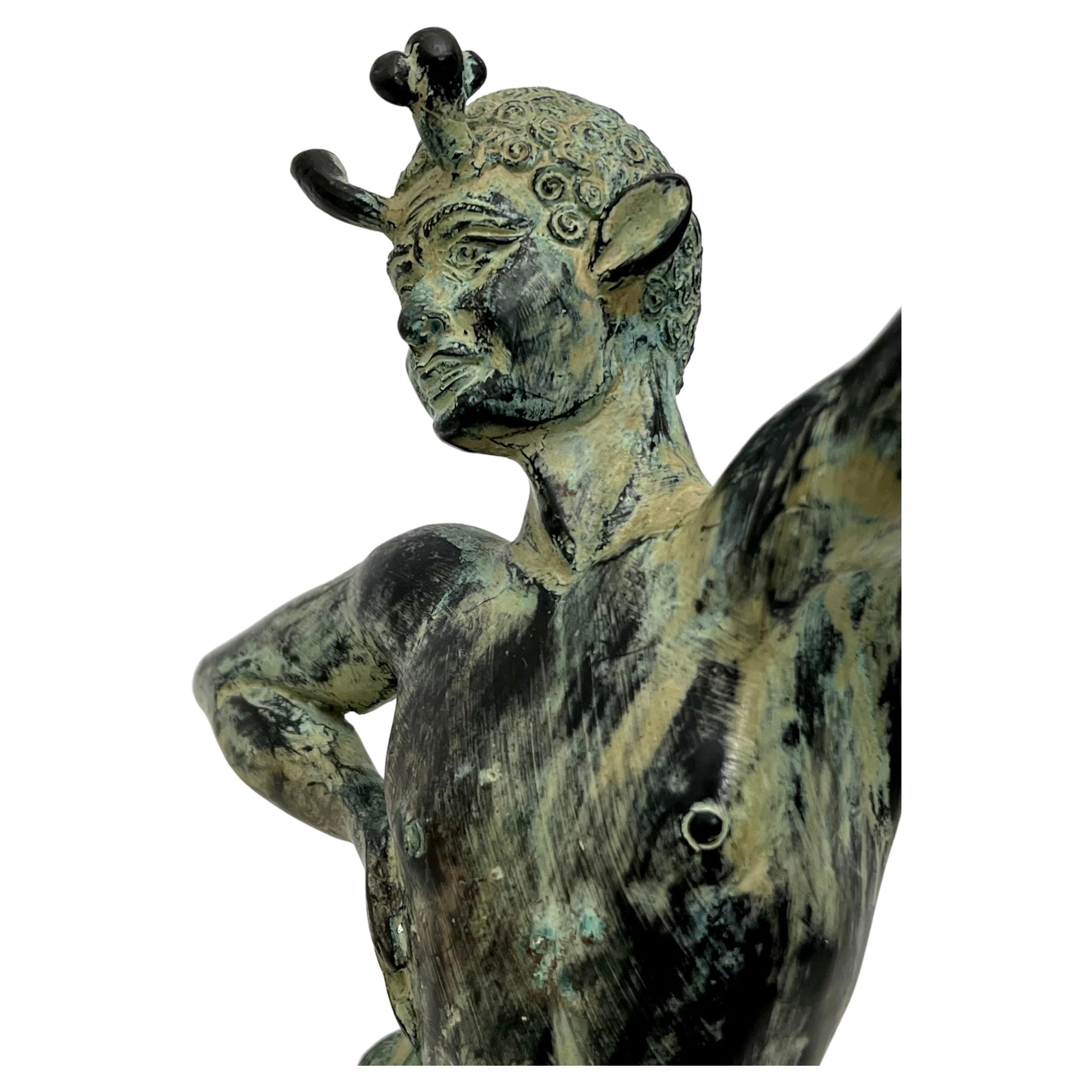 Nord-américain Sculpture d'actrice en bronze de Paul Manship (après) en vente