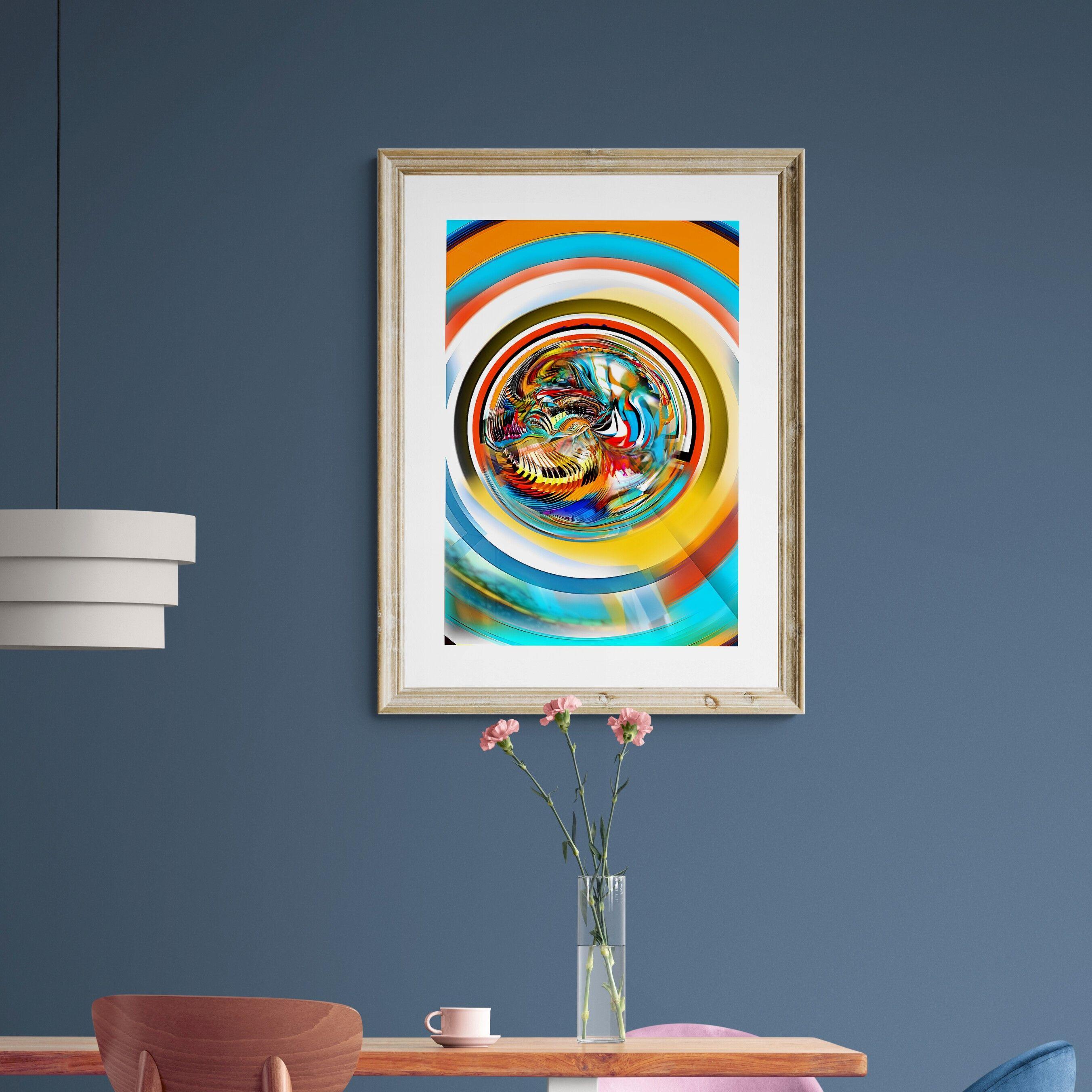 COLOUR und LIGHT, Digital auf Papier (Abstrakt), Print, von Paul Manwaring