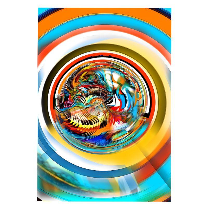Paul Manwaring Abstract Print – COLOUR und LIGHT, Digital auf Papier