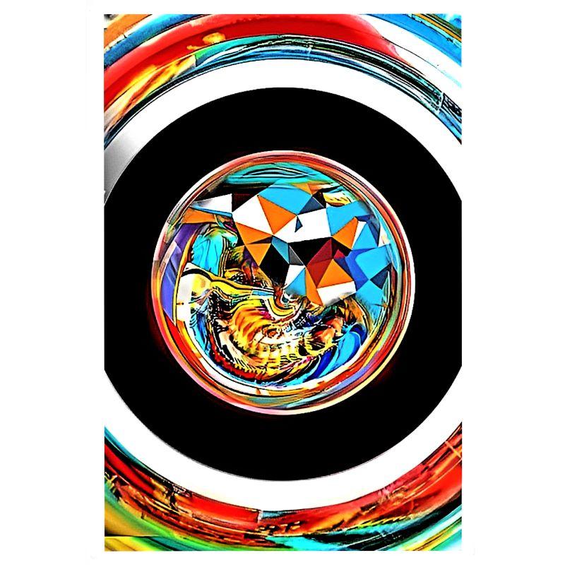 Abstract Print Paul Manwaring - Orphic n 3, numrique sur papier