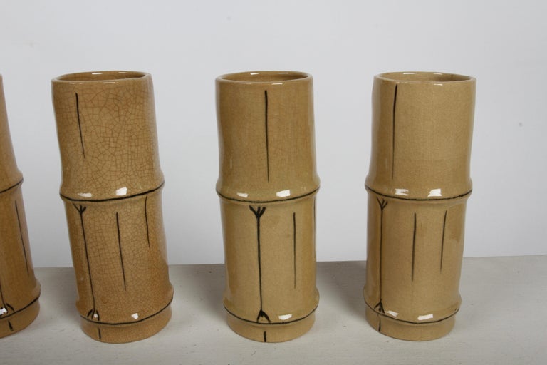 Paul Marshall Products Barware Ceramic Tiki Bar Mug Bamboo Shoot