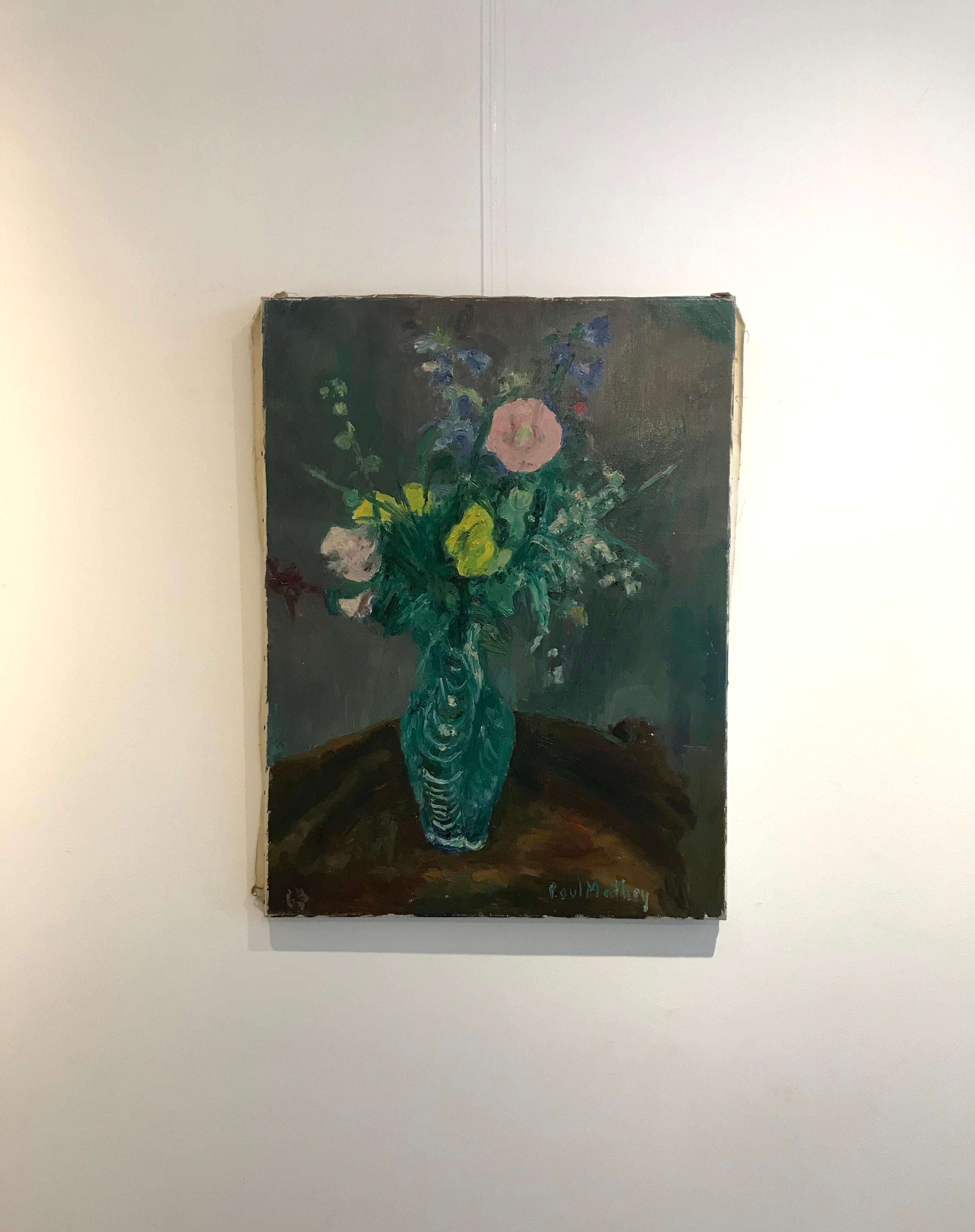 Spring bouquet - Painting by Paul Mathey