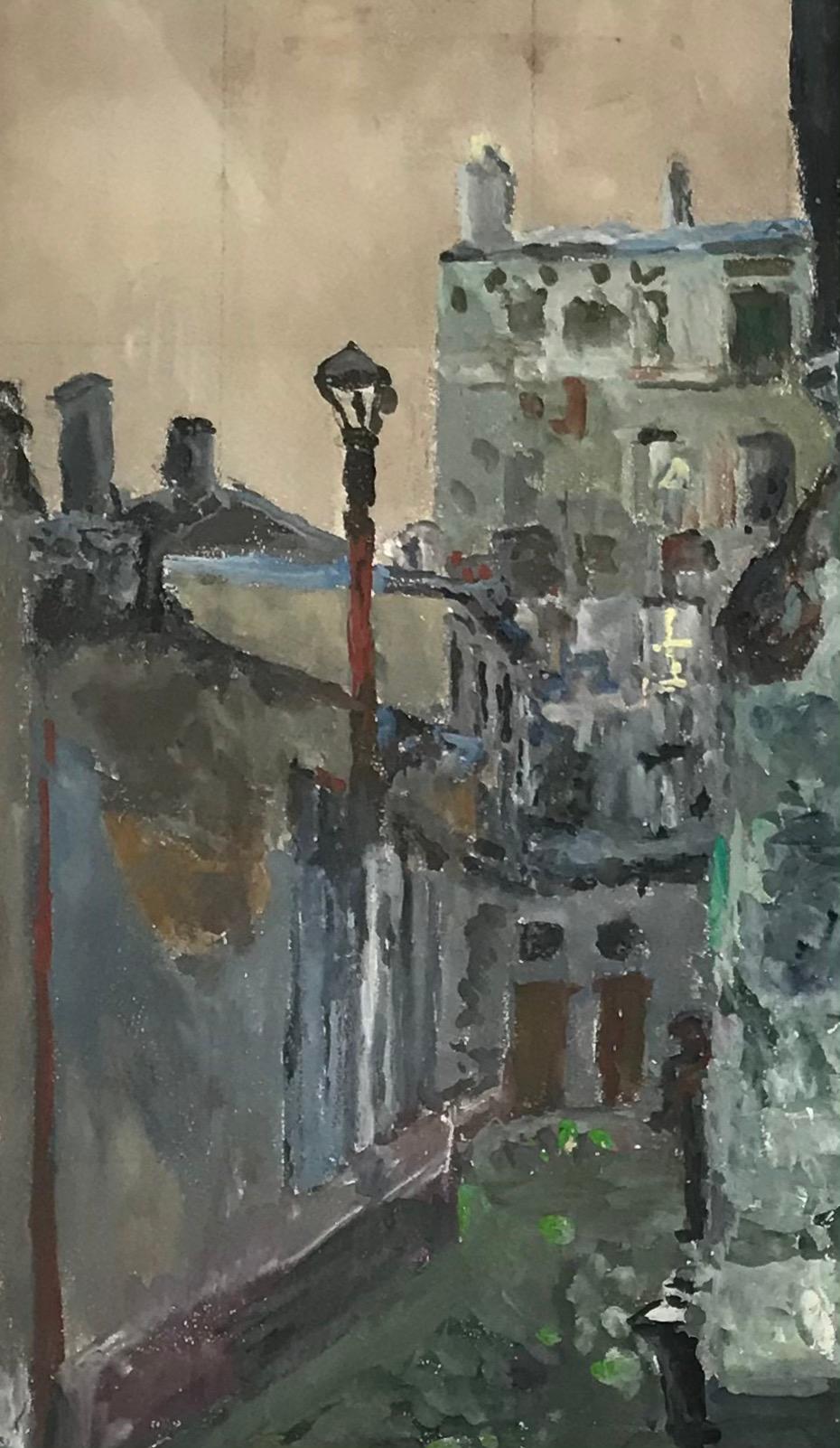 El veintiséis de Paul Mathey - Acuarela 36x48 cm en venta 3