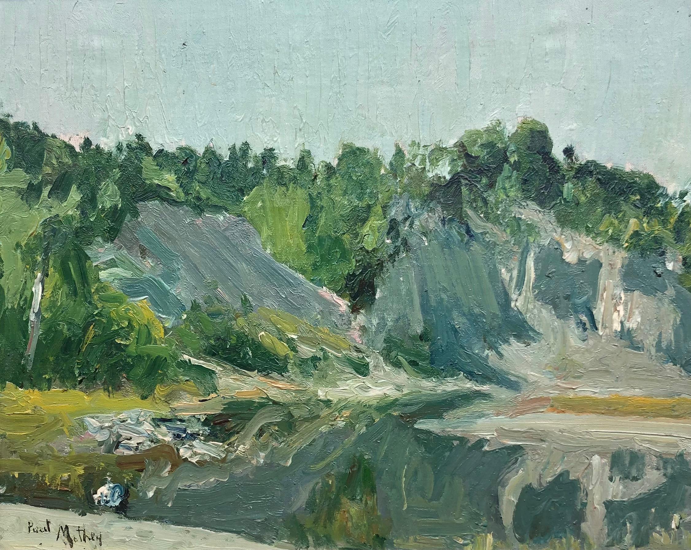 Paul Mathey Landscape Painting - Rocky landscape