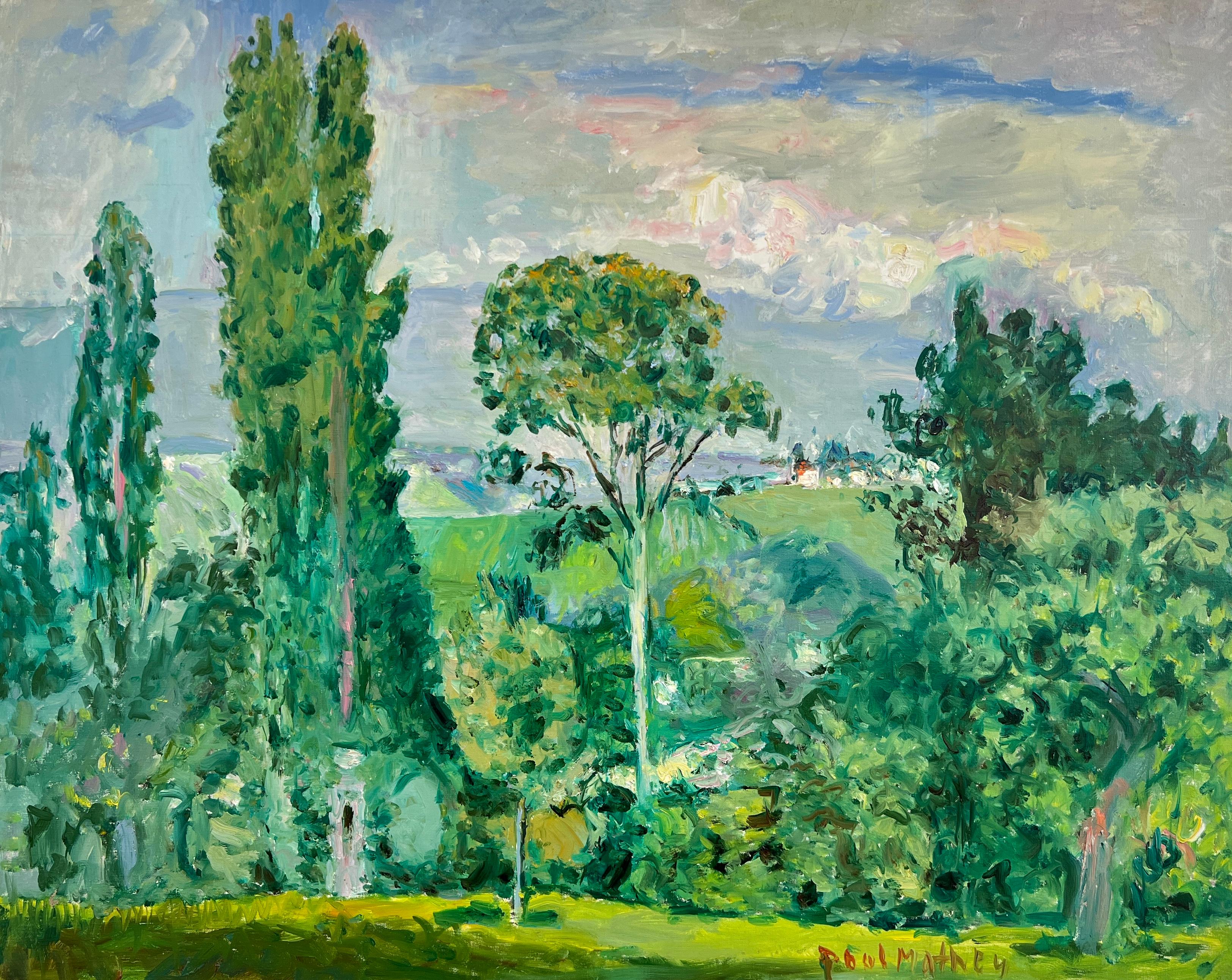 Paul Mathey Landscape Painting - Spring