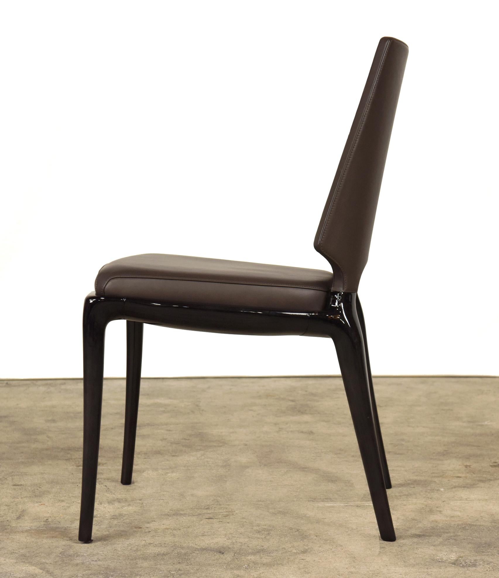 Paul Mathieu x Luxury Living Contour Chair Lava In Good Condition For Sale In Miami, FL
