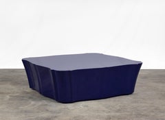 Paul Mathieu x Luxury Living Prussian Blue Contour Coffee Table