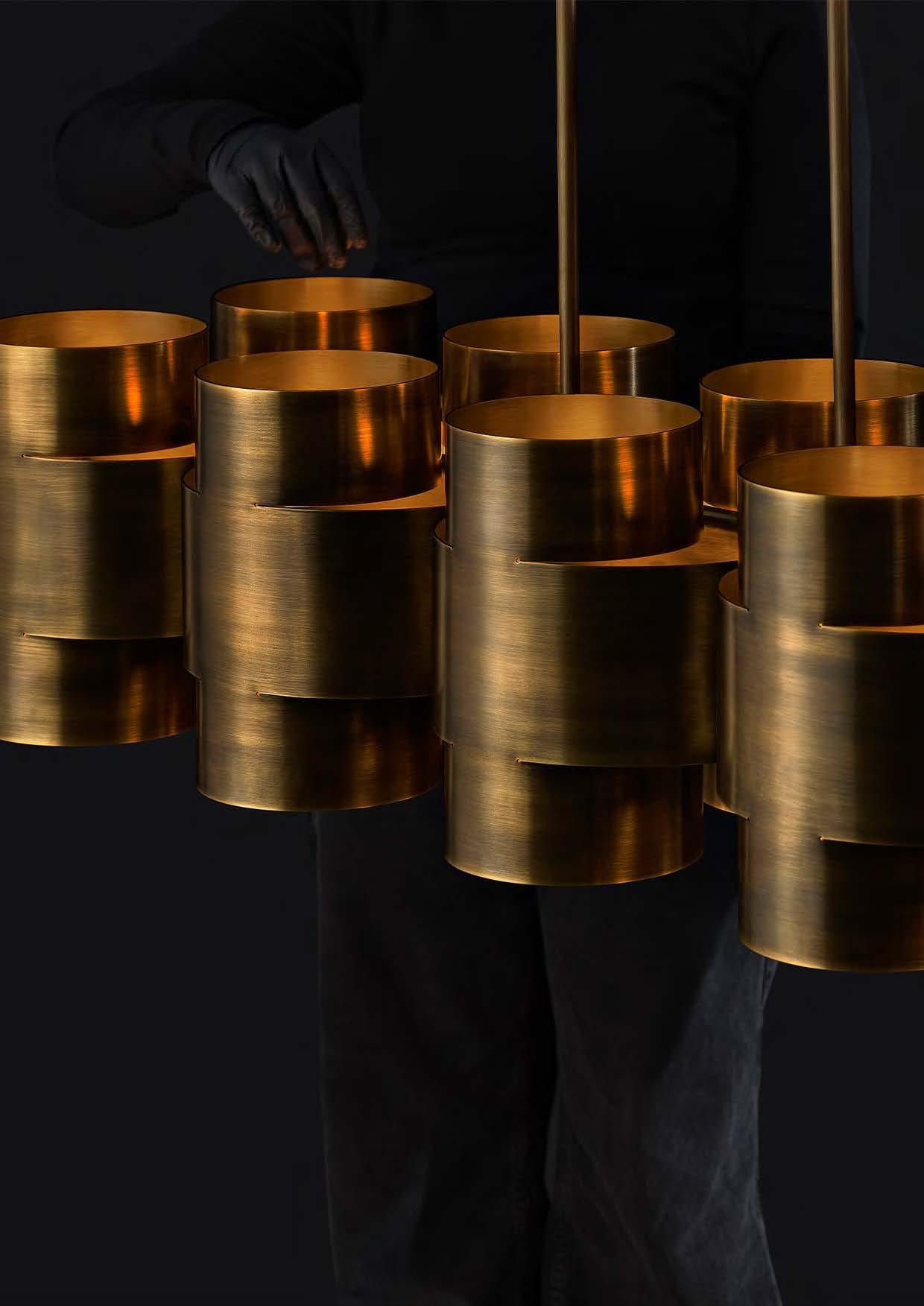 Paul Matter contemporary chandelier Plus Ten In New Condition For Sale In Pireaus-Athens, Greece