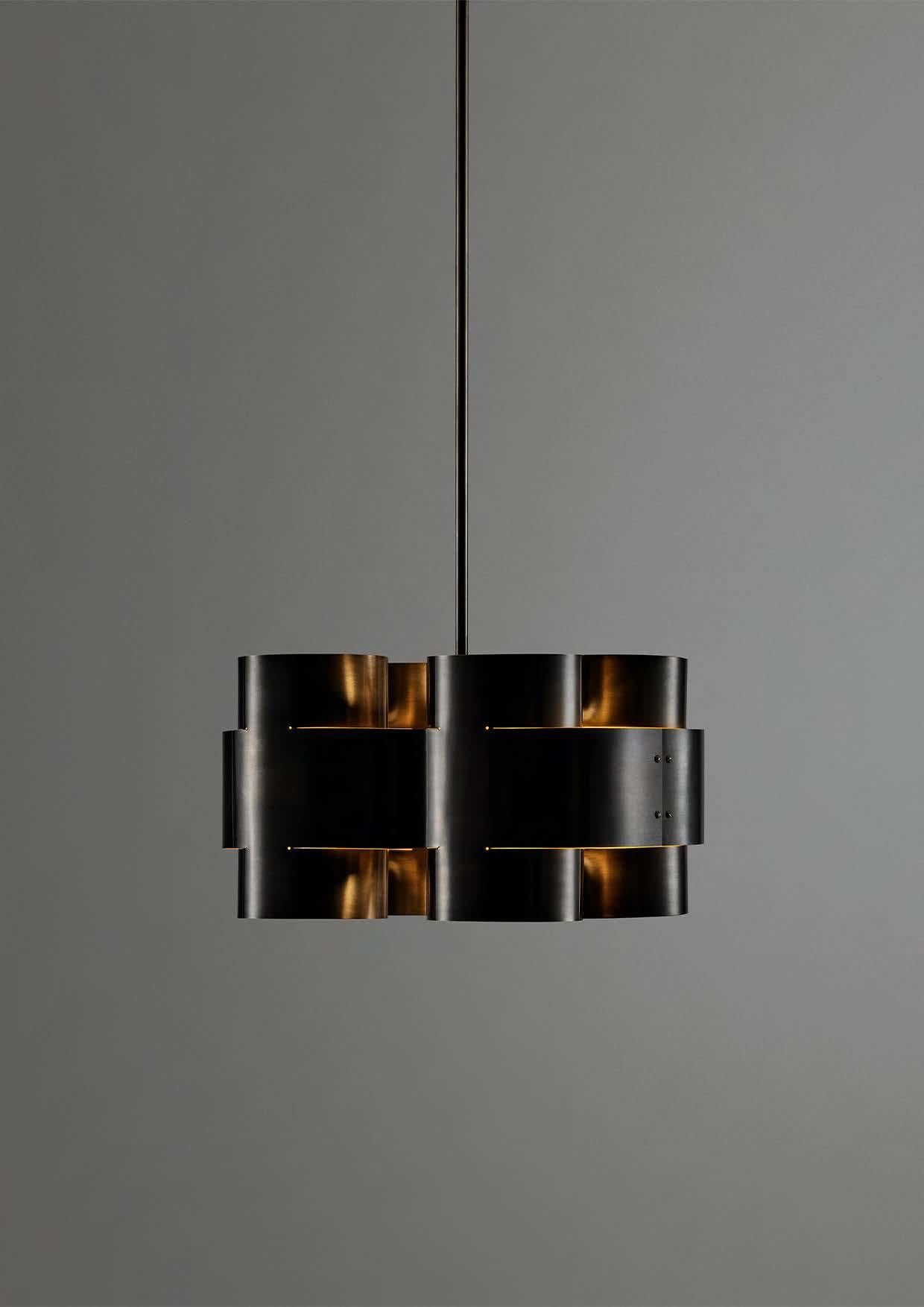 Indiano Paul Matter Più Quattro lampadario contemporaneo in vendita