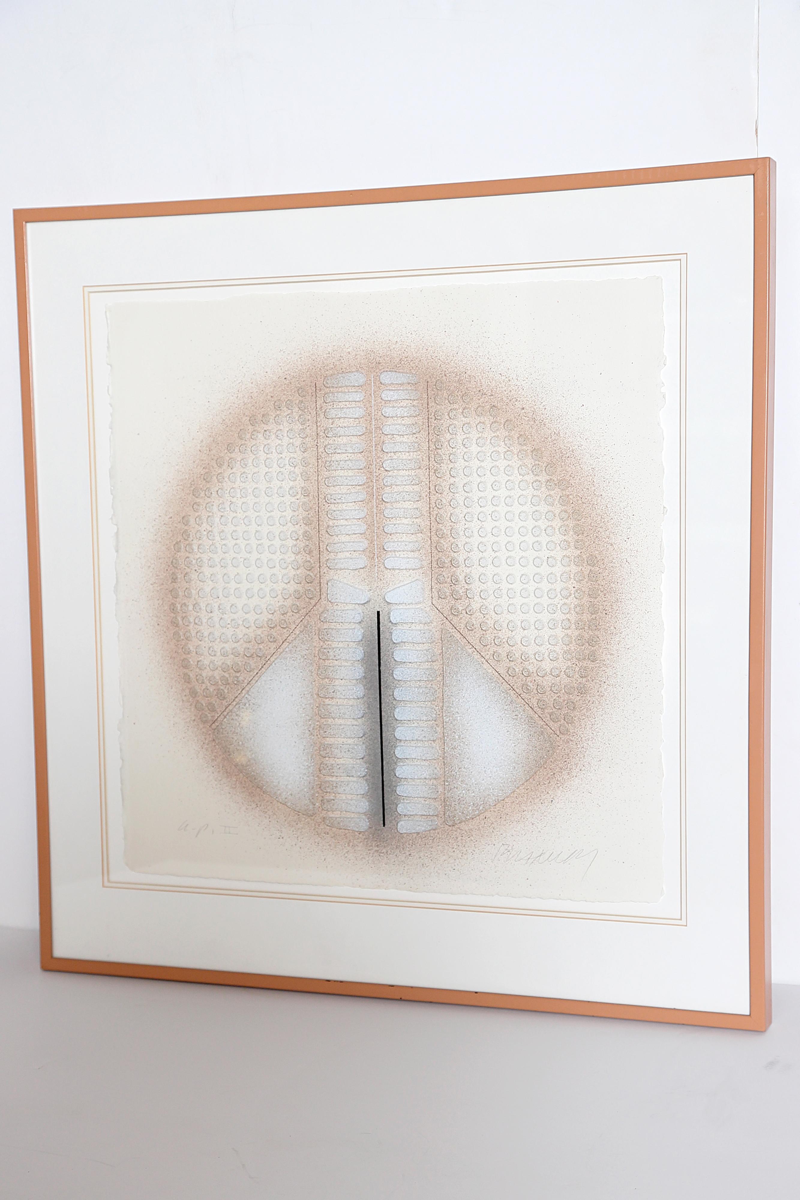Paul Maxwell Artist's Proof II / Peace Sign In Good Condition In Dallas, TX