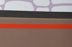 Abstract Silkscreen by Paul Maxwell