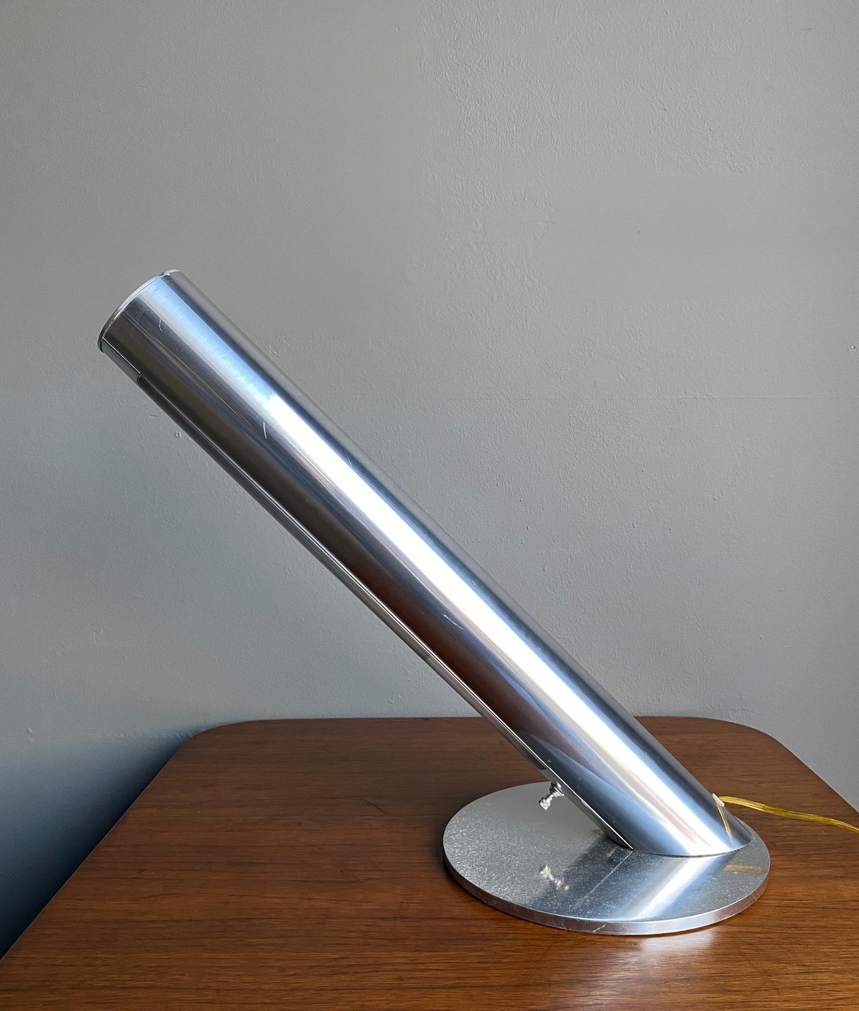 Paul Mayen Angled Cylinder Lamp by for Habitat, circa 1970 1