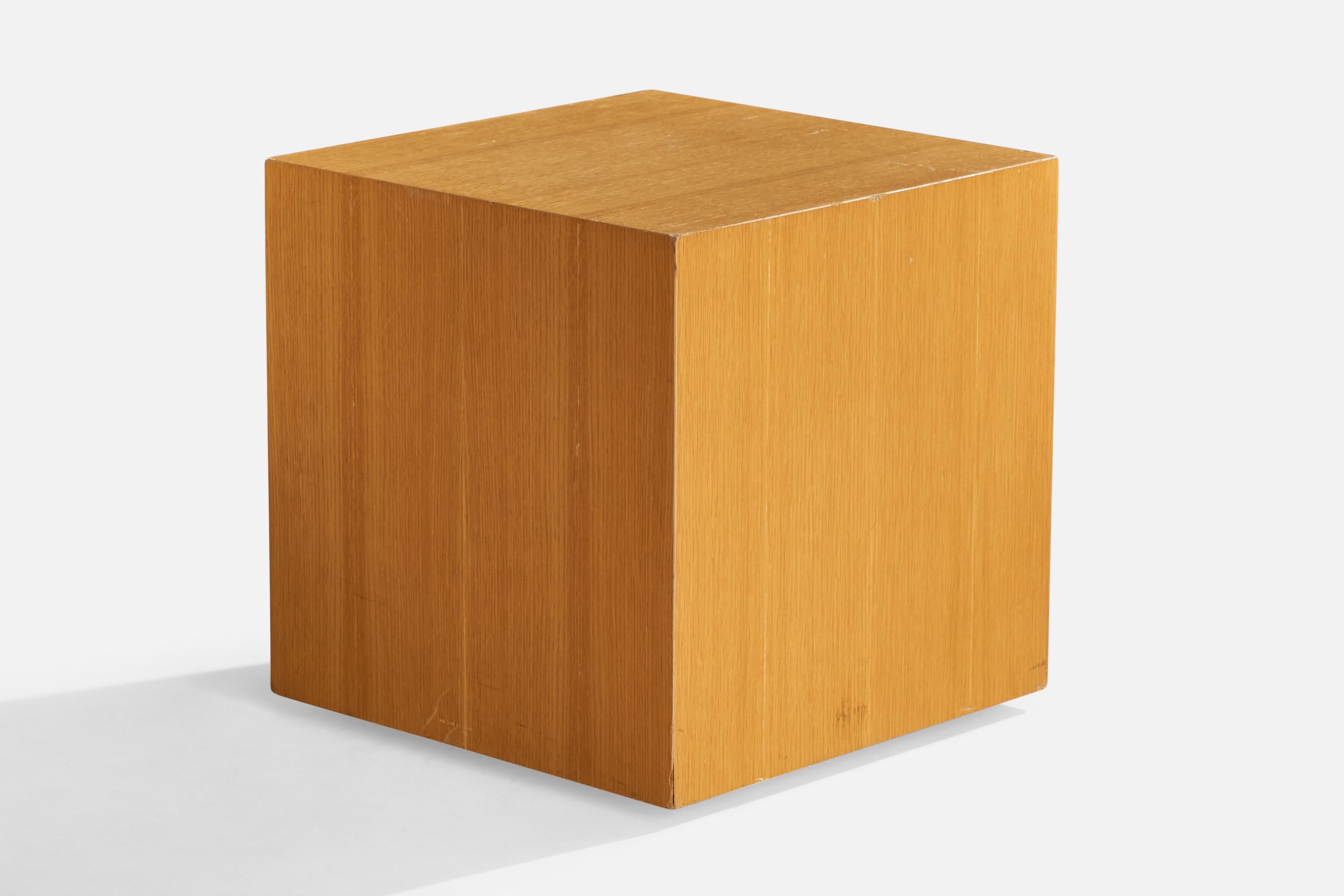 Late 20th Century Paul Mayen Attribution, Side Tables, Wood, USA, 1970s For Sale