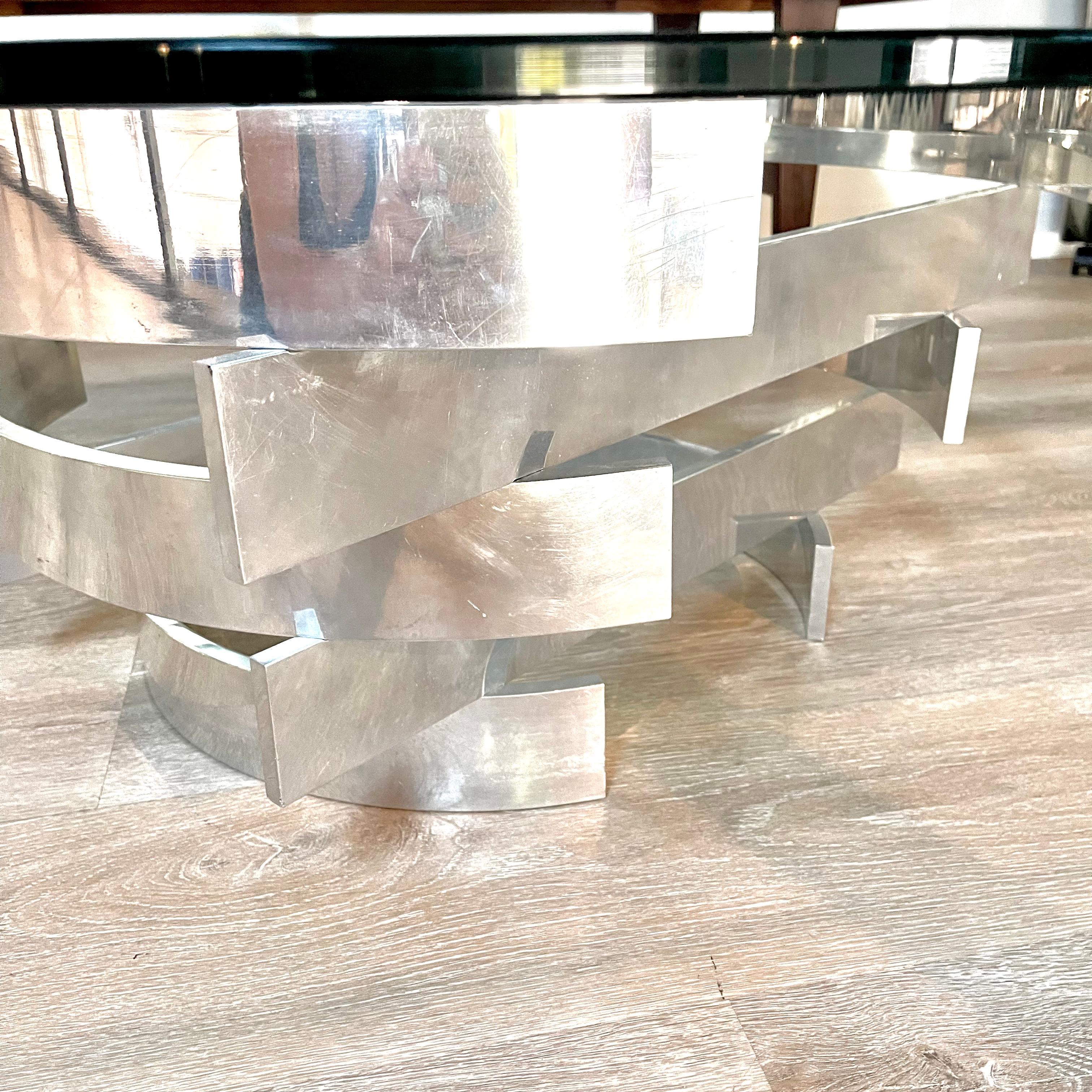 Late 20th Century Paul Mayén Coffee Table Price For Sale