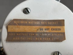 Paul Mayen für Habitat Lucite Stehleuchte