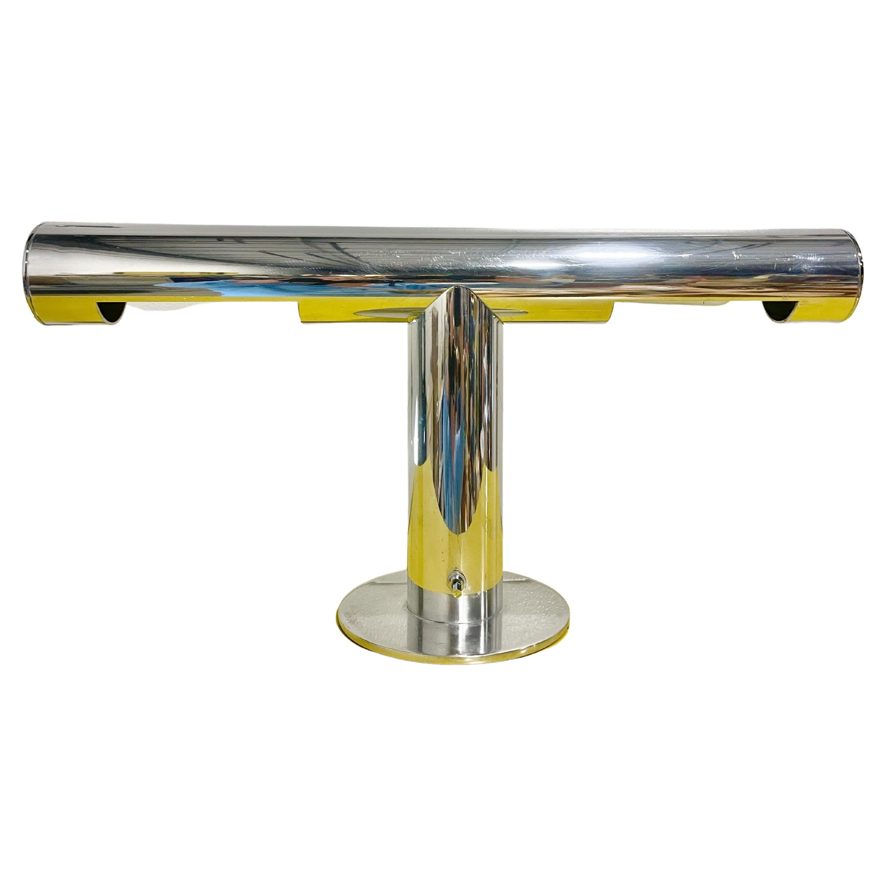 Paul Mayen for Habitat Polished Aluminum T-Shaped Desk Lamp