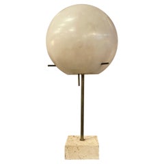 Paul Mayen for Habitat Travertine Lollipop Table Lamp
