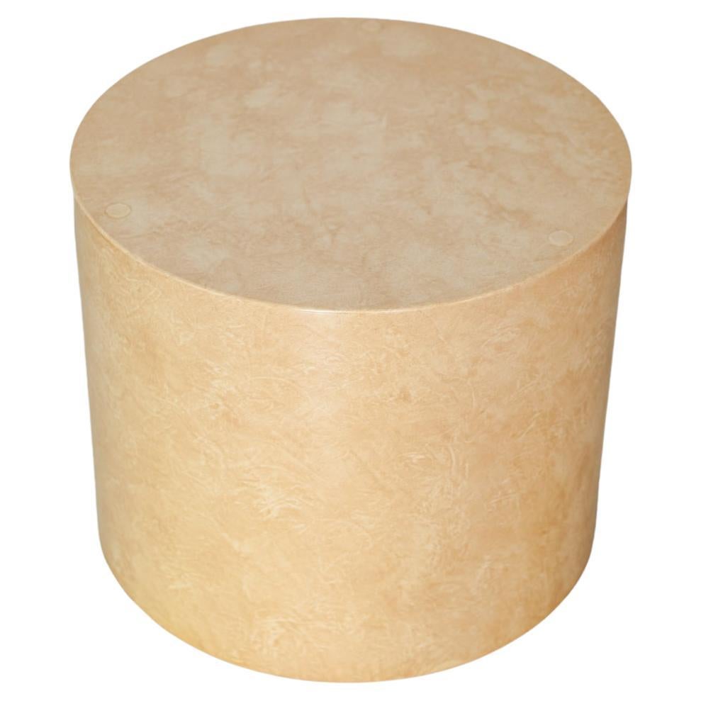 Paul Mayen for Intrex Burl Finish Coffee Table Base For Sale