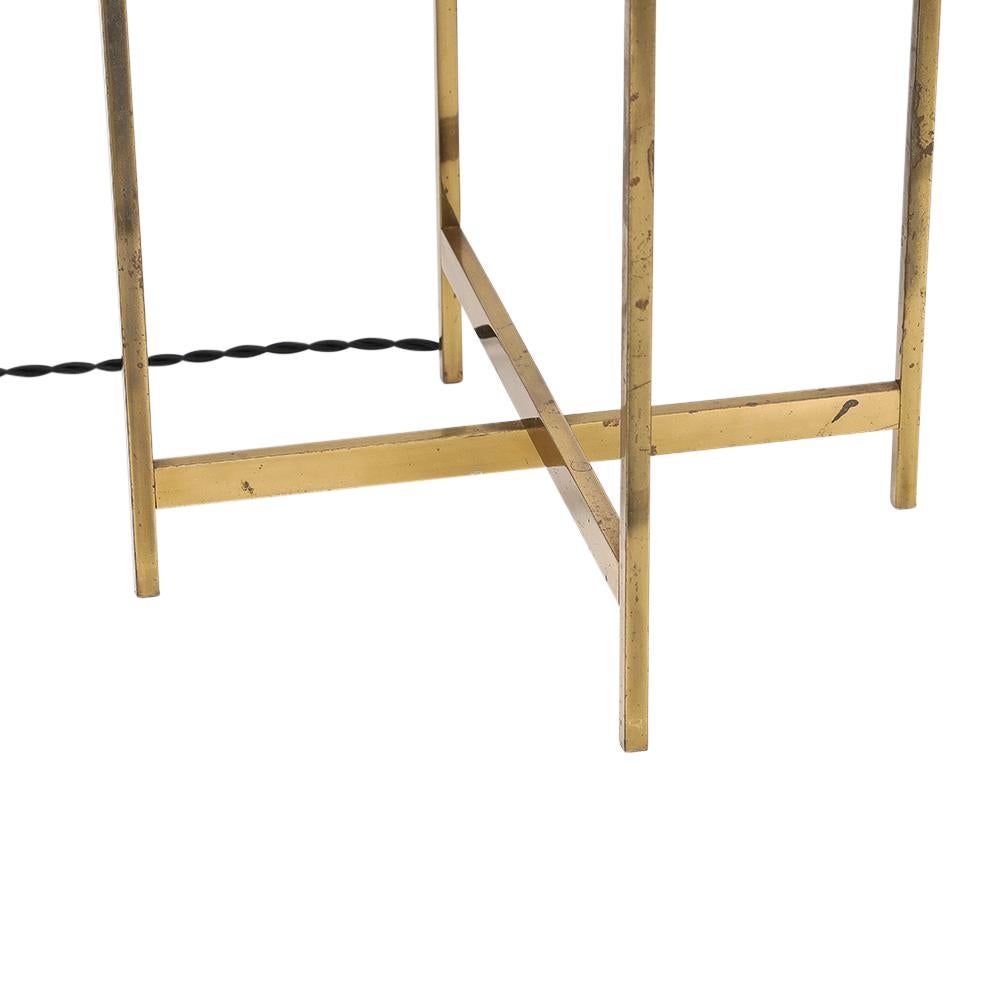 Paul Mayen Lampe de table Habitat, laiton, acrylique en vente 1