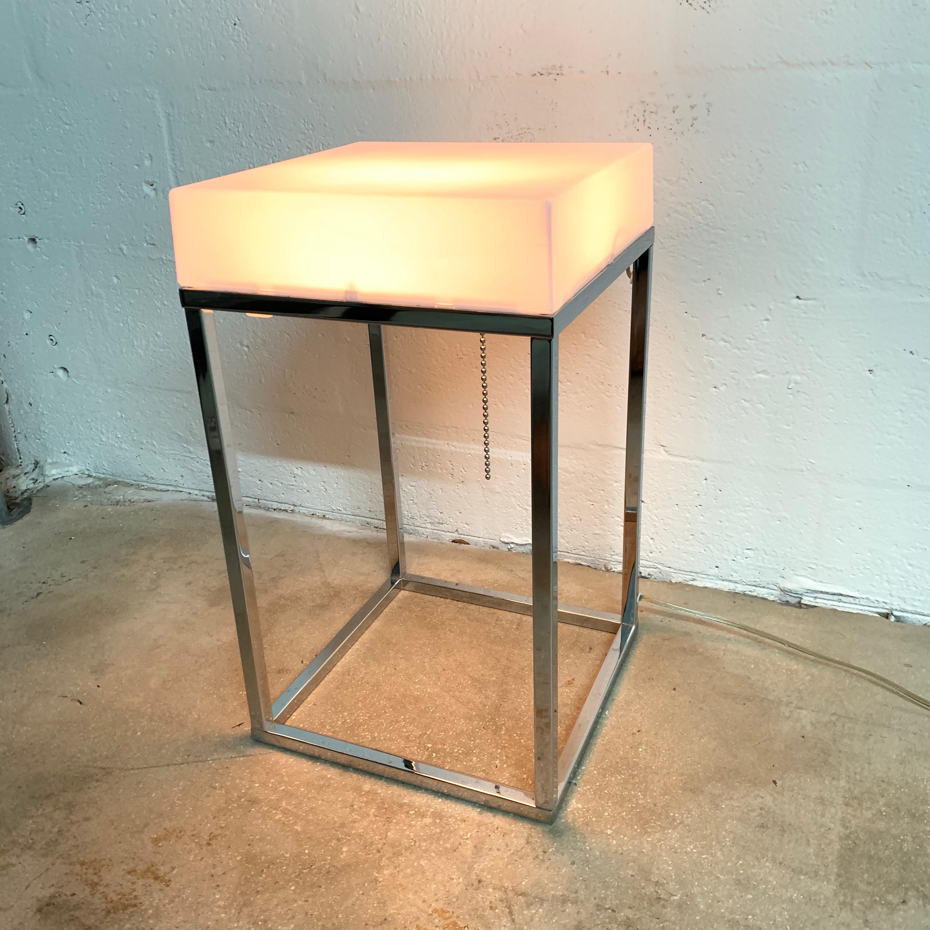 Mid-Century Modern Paul Mayen Light Box Lamp Table or Table or Floor Lamp